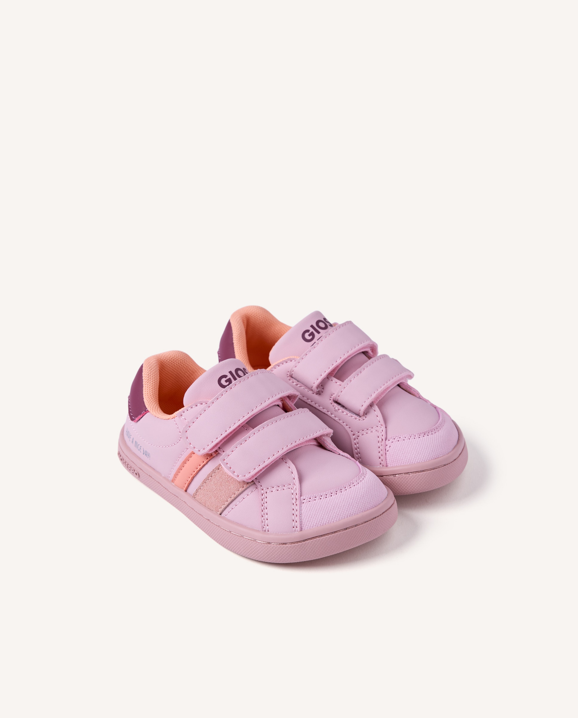 Zapatillas de nylon de bebé niño - Gioseppo - Rosa Rosa-2