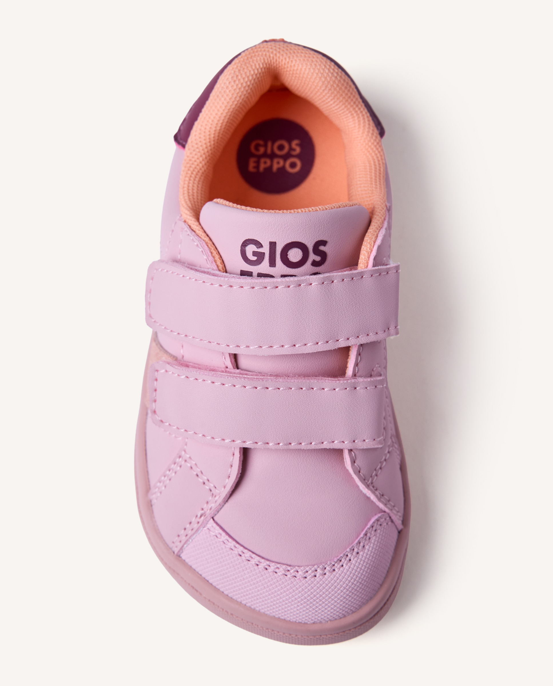 Zapatillas de nylon de bebé niño - Gioseppo - Gris / Naranja Gris / Naranja-3