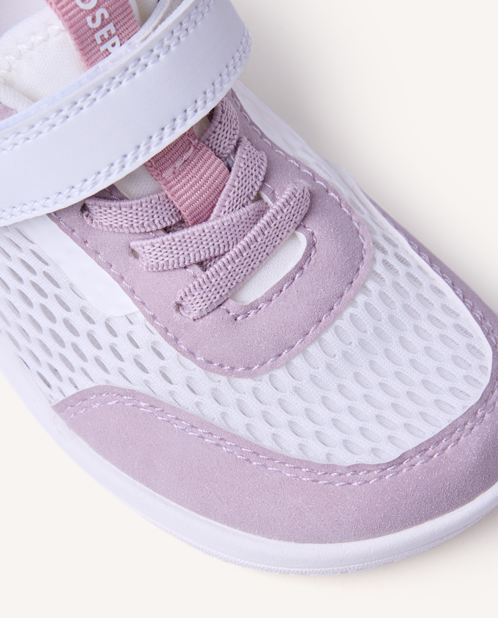 Zapatillas de rejilla de bebé niño - Gioseppo - Rosa / Blanco Rosa / Blanco-4