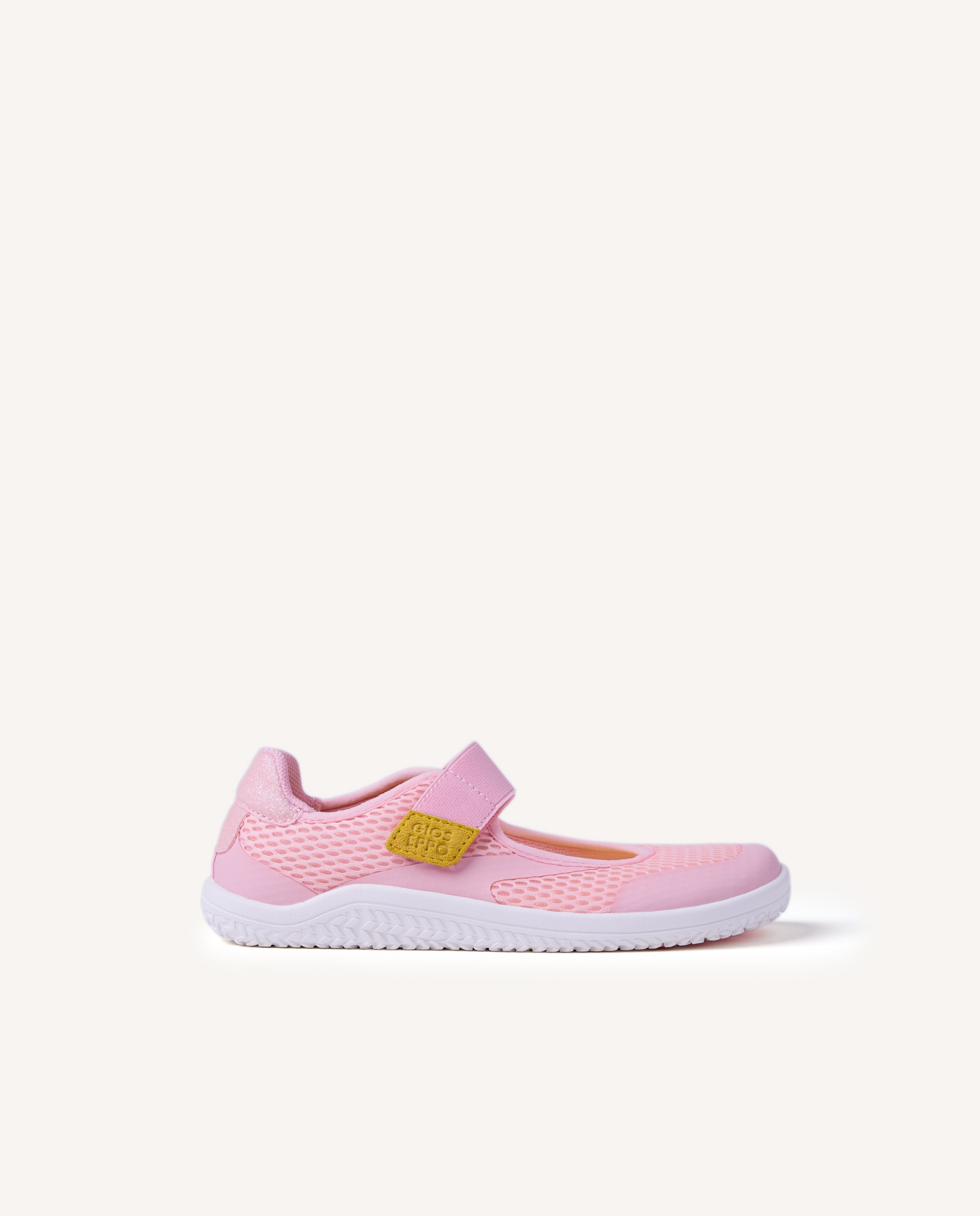Imagen 0 de Bailarinas de bebé niña barefoot de rejilla transpirables con acentos de color Rosa