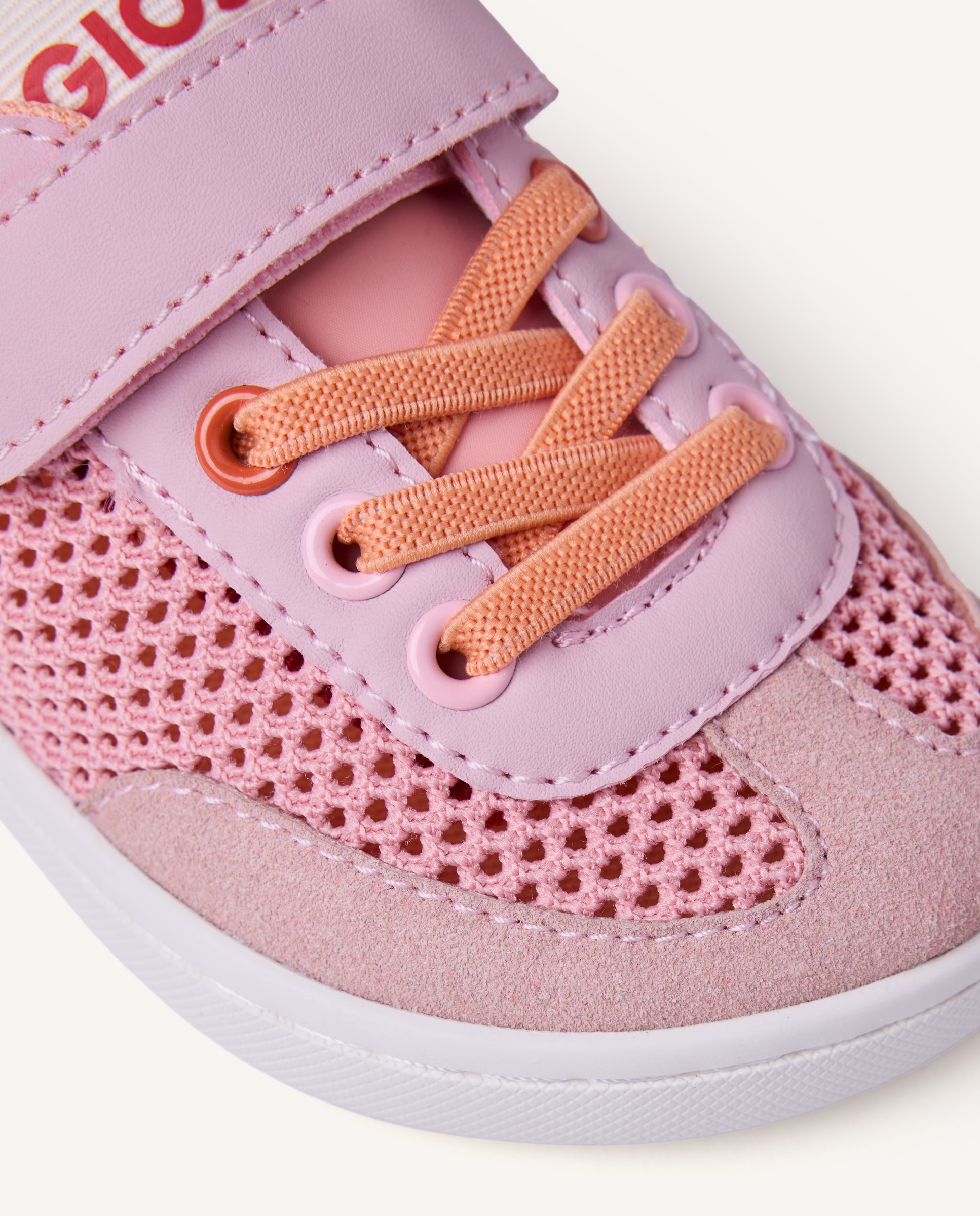 Zapatillas de rejilla de bebé niño - Gioseppo - Rosa Rosa-4