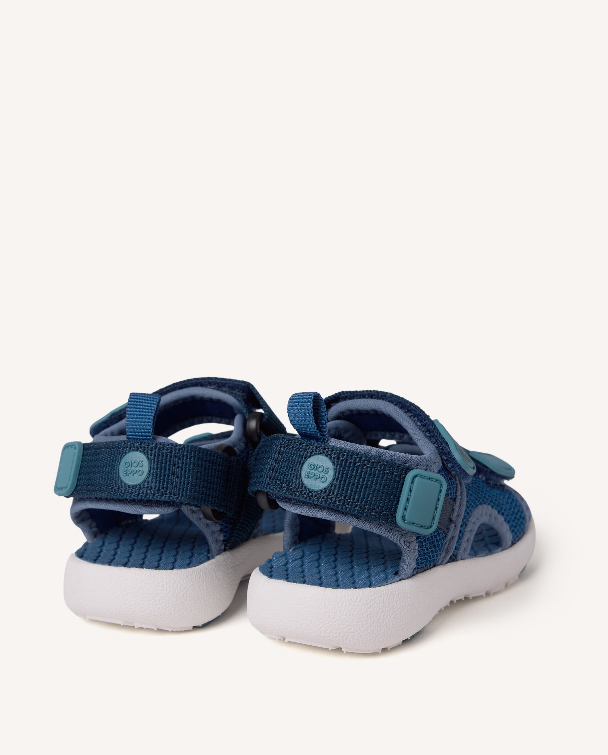 Sandalias de bebé niño estilo californiana con planta acolchada y cierres ajustables - Gioseppo - Azul marino Azul marino-4