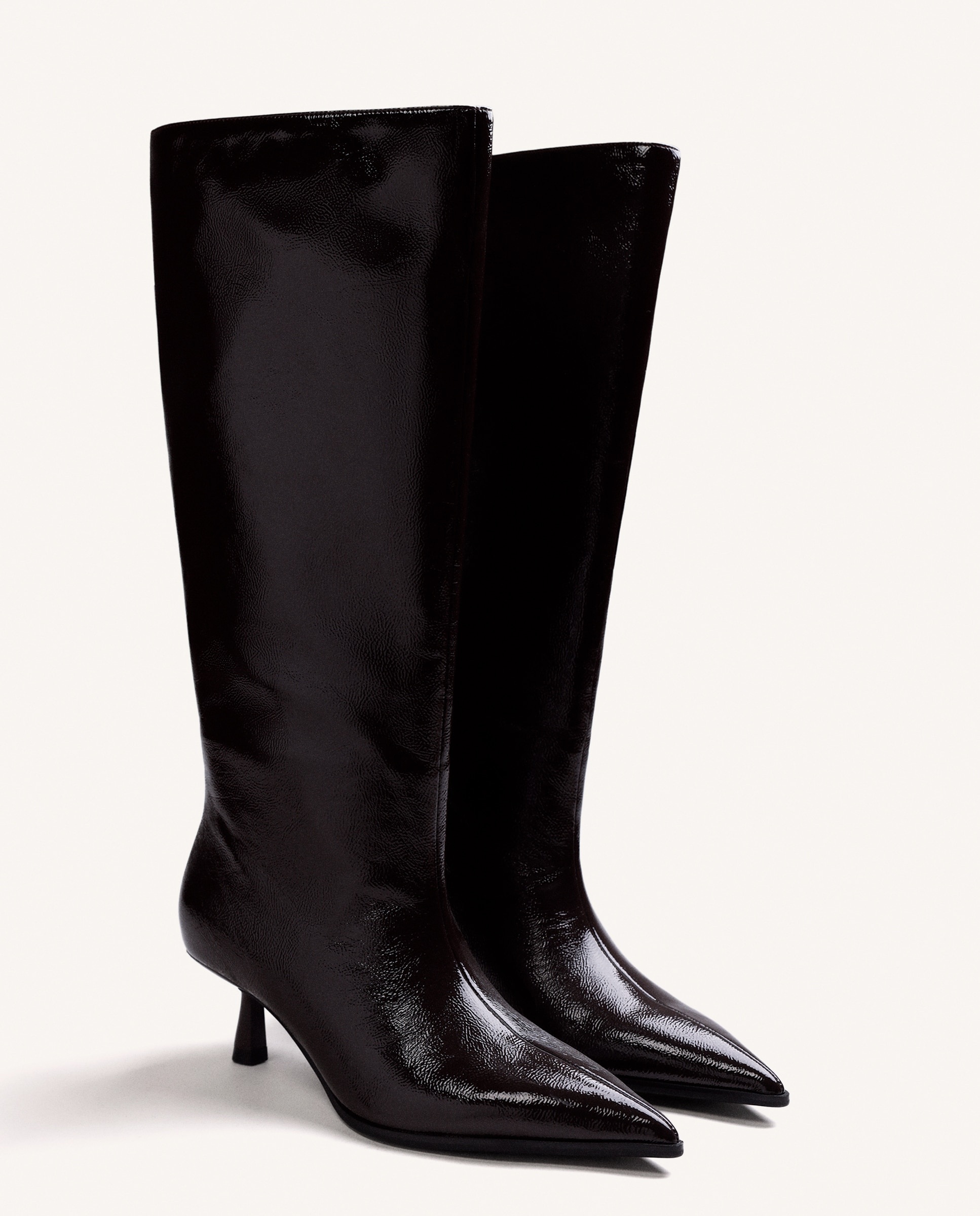 Botas altas negras kitten - Gioseppo - Rojo Granate Rojo Granate-2