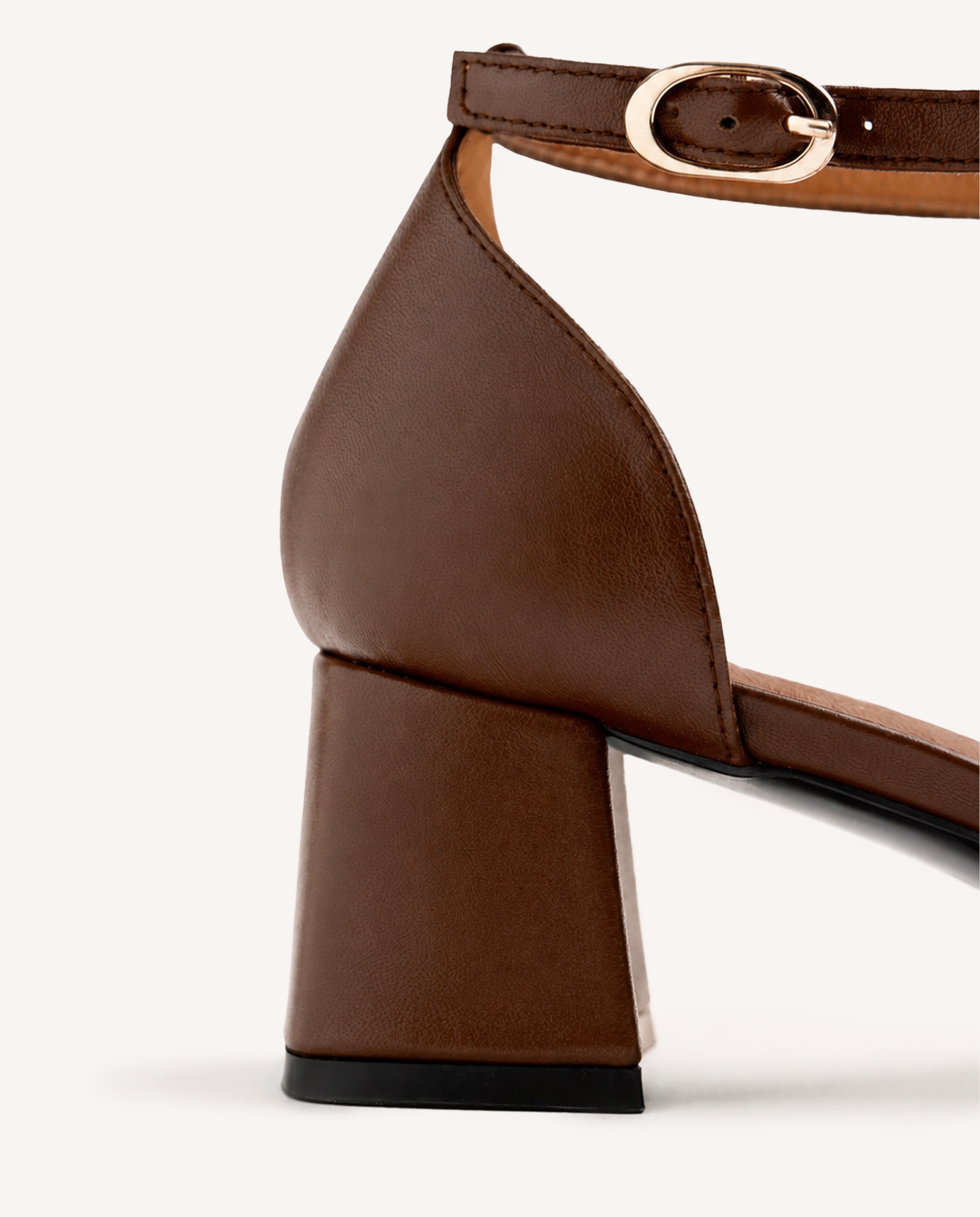 Zapatos de salón de mujer con detalle de tachas - Gioseppo - Marrón Marrón-2