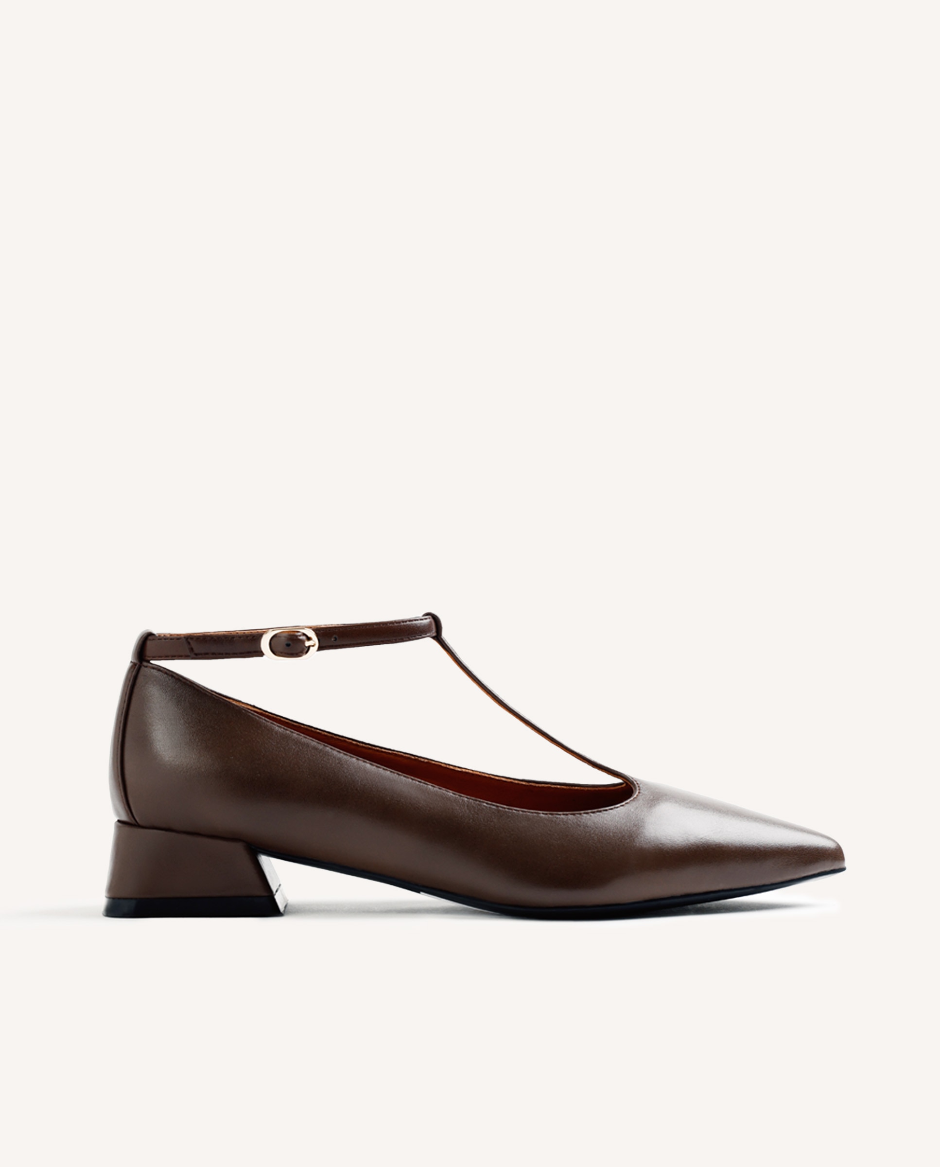 Zapatos de salón de mujer con punta afilada - Gioseppo - Marrón Marrón-1