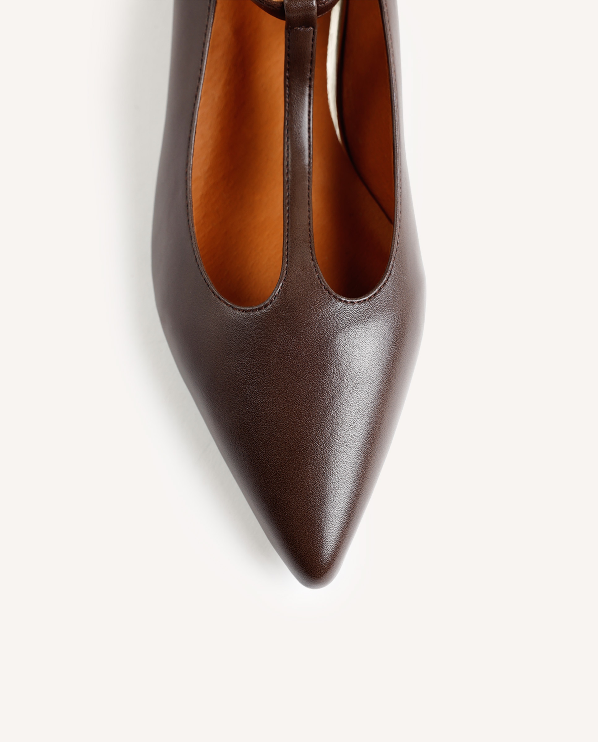 Zapatos de salón de mujer con punta afilada - Gioseppo - Marrón Marrón-2