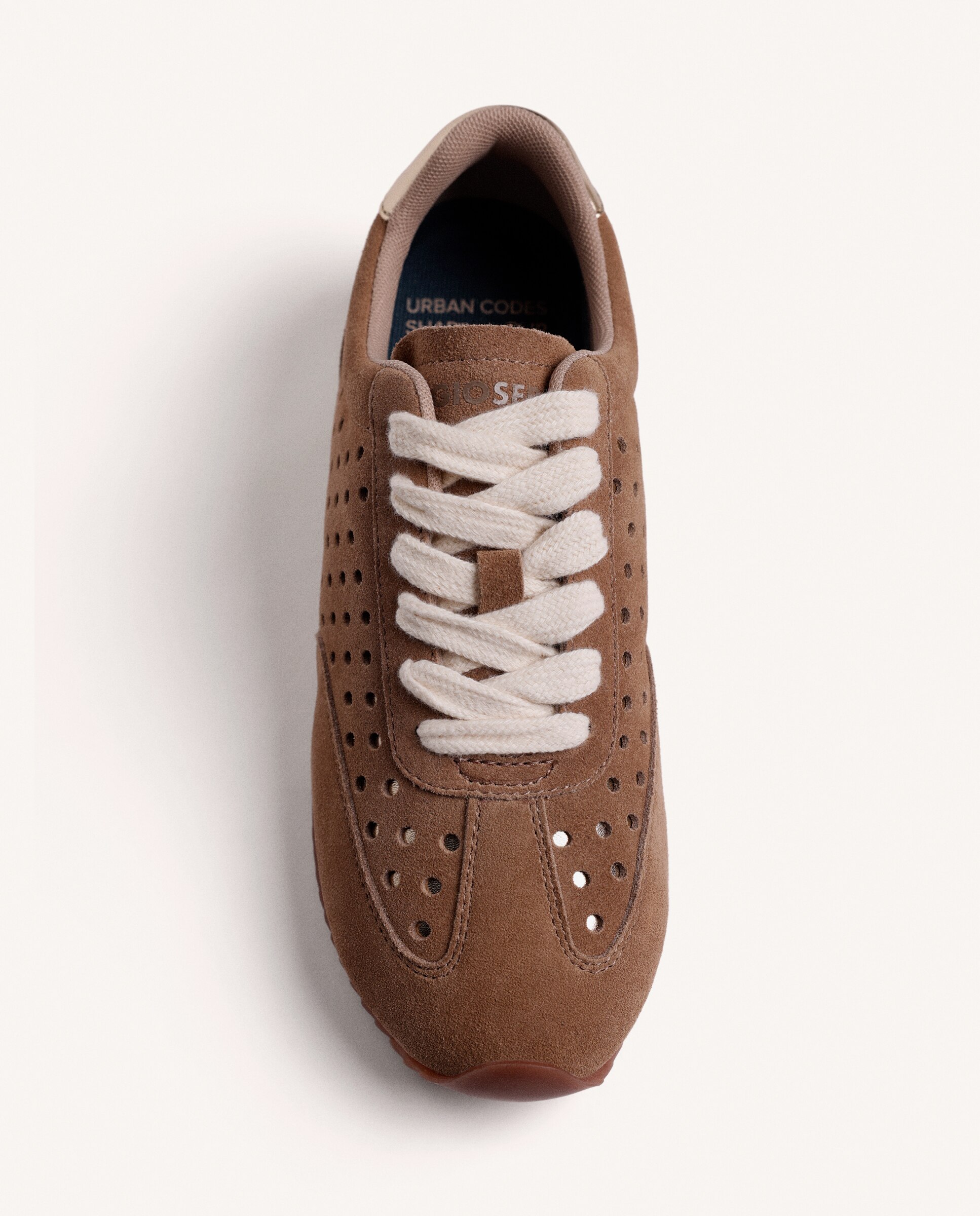 Zapatillas deportivas de mujer de piel con acentos metalizados - Gioseppo - Cuero Cuero-2
