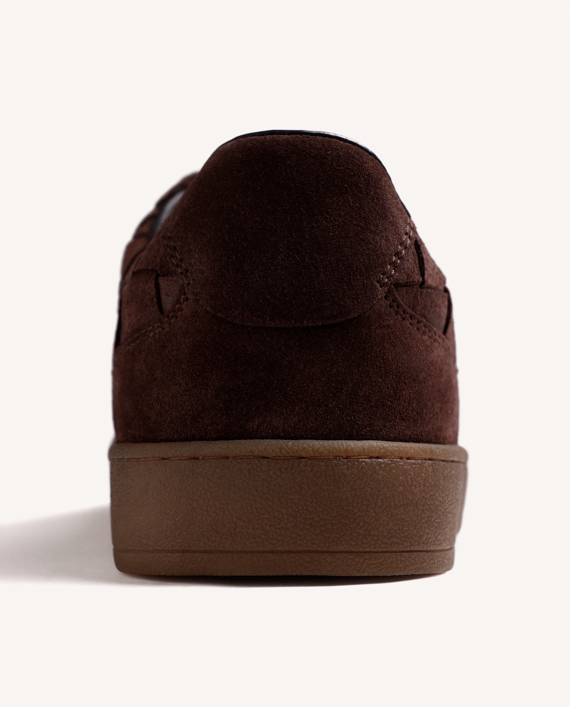 Zapatillas deportivas de mujer de piel serraje con trenzado a mano - Gioseppo - Choco Choco-4