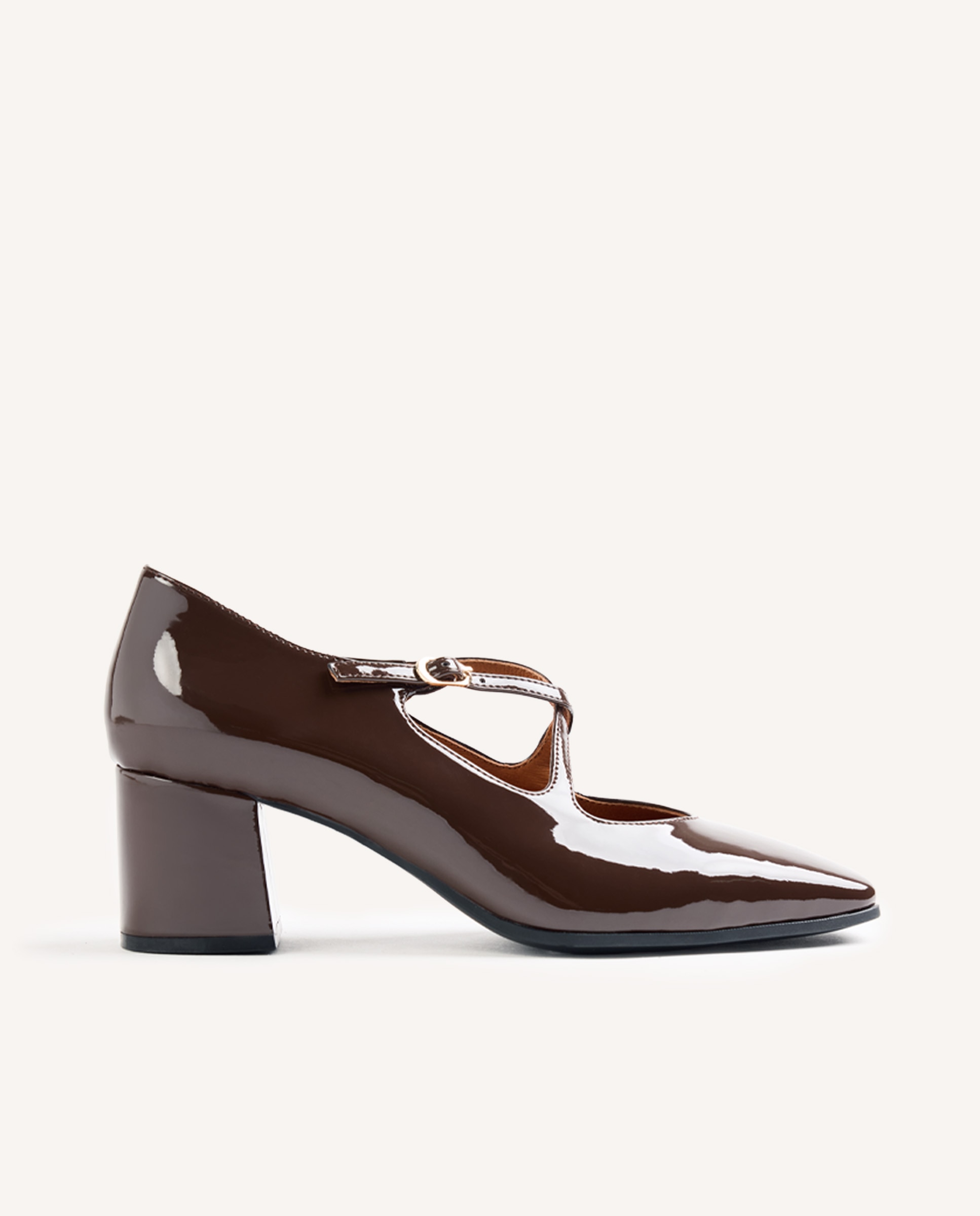 Zapatos de salón de mujer con tiras cruzadas - Gioseppo - Marrón Marrón-1