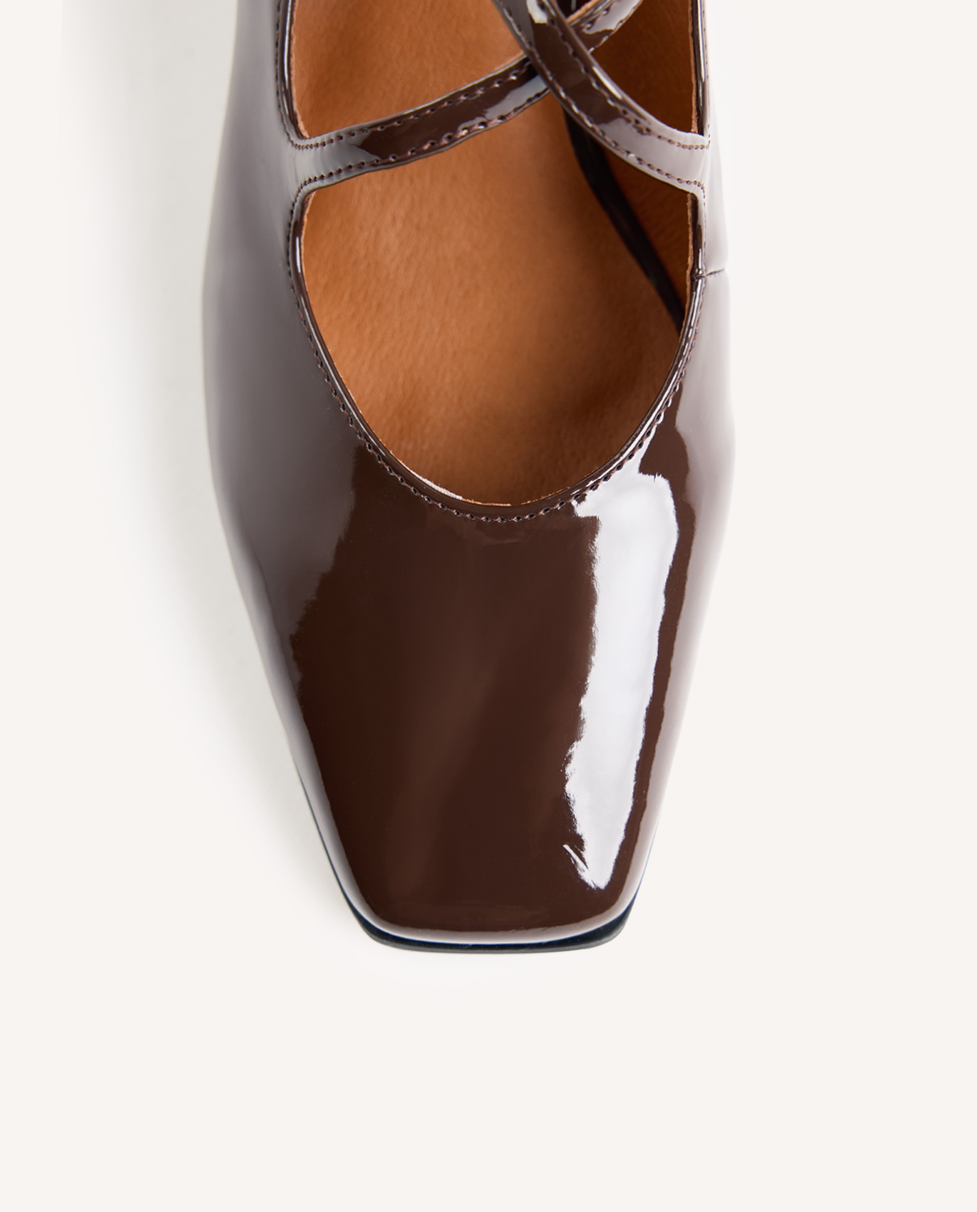 Zapatos de salón de mujer con tiras cruzadas - Gioseppo - Marrón Marrón-2