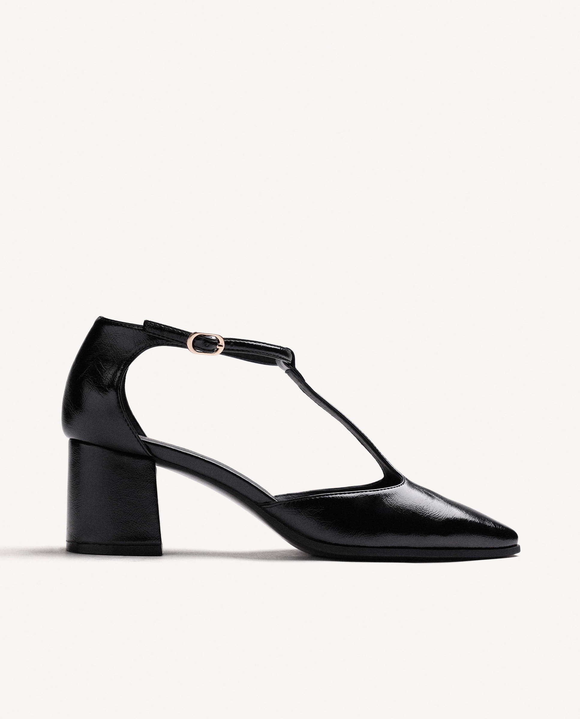Zapatos de salón de mujer con cierres ajustables - Gioseppo - Negro Negro-1