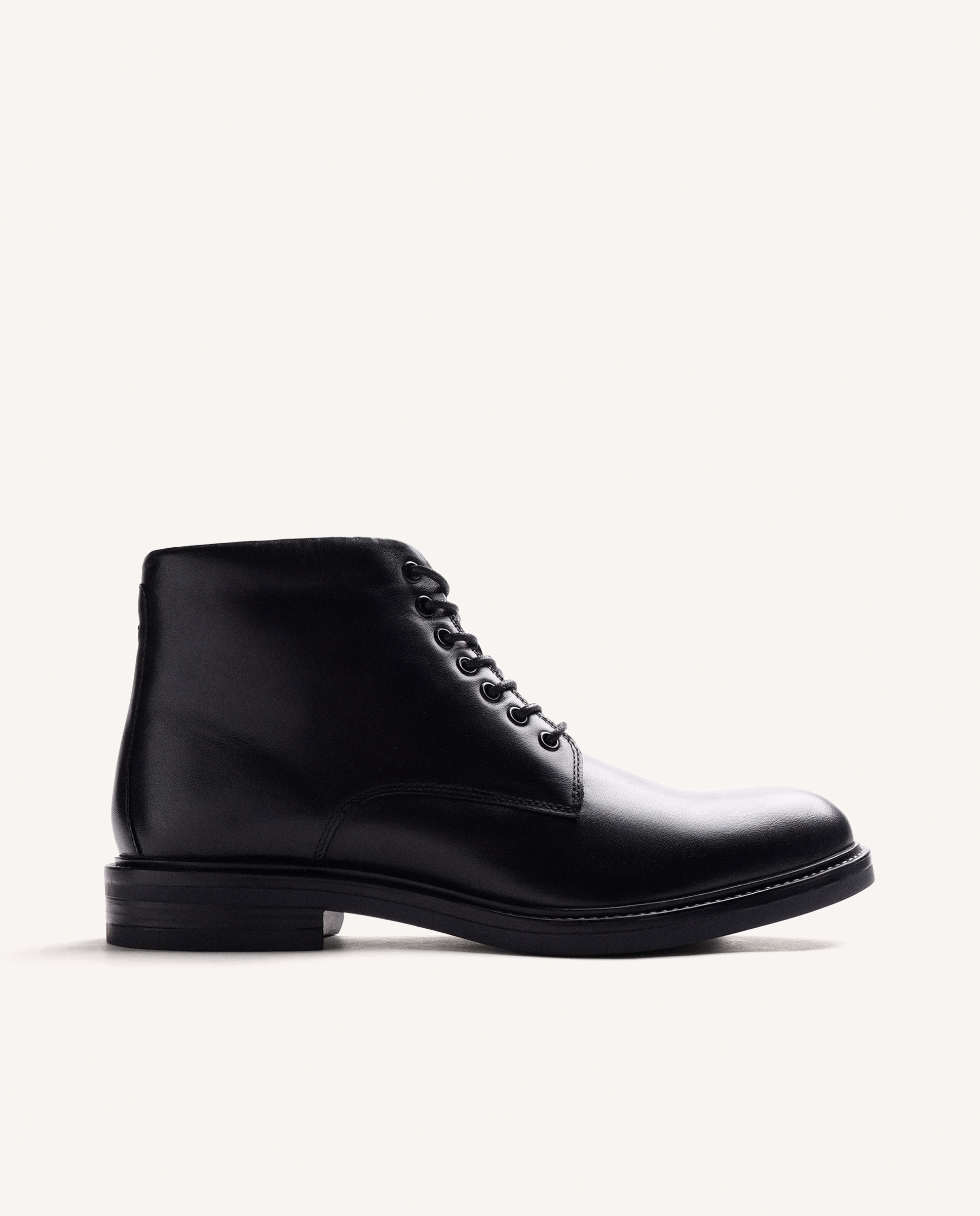Imagen 1 de Botines de cordones de hombre de piel - Gioseppo - Negro Negro