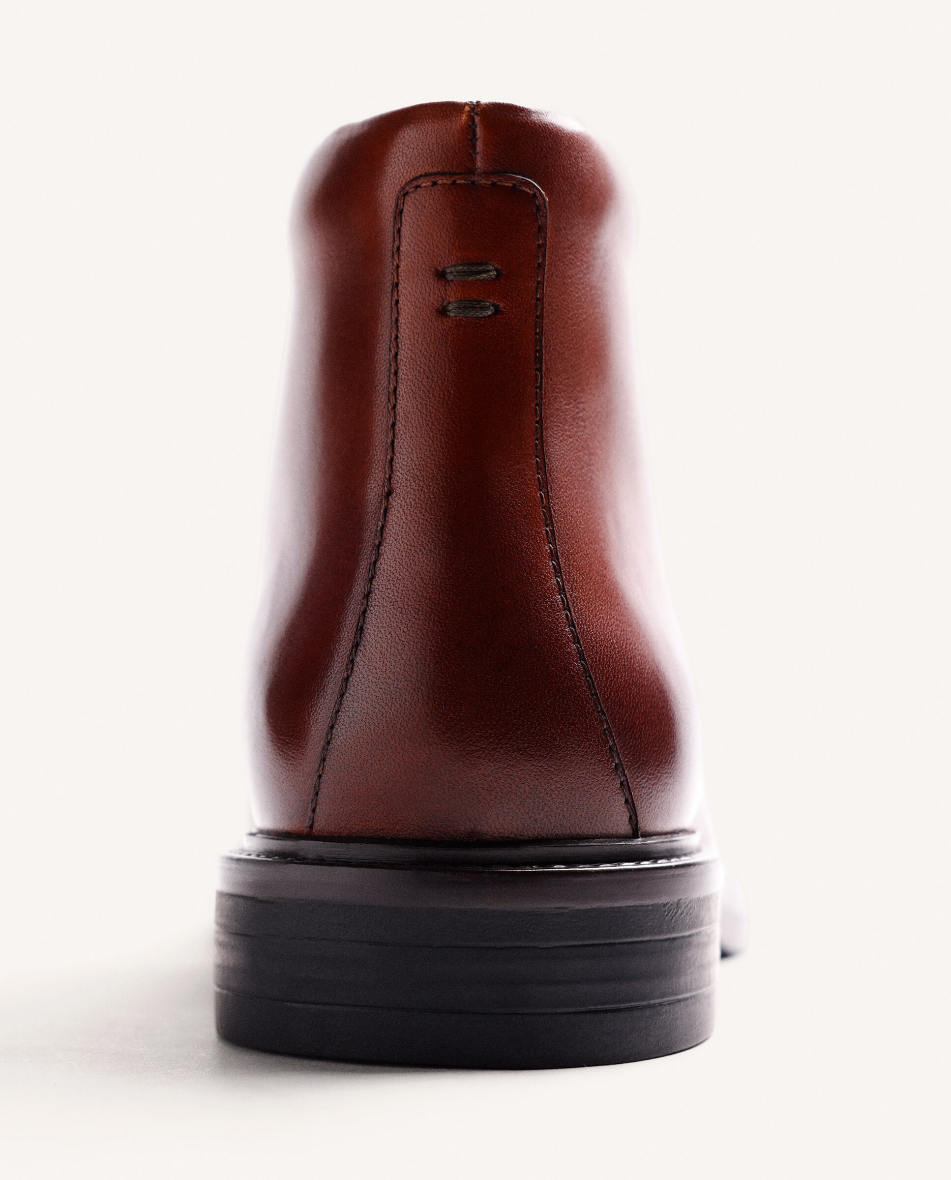 Imagen 4 de Botines de cordones de hombre de piel - Gioseppo - Cuero Cuero
