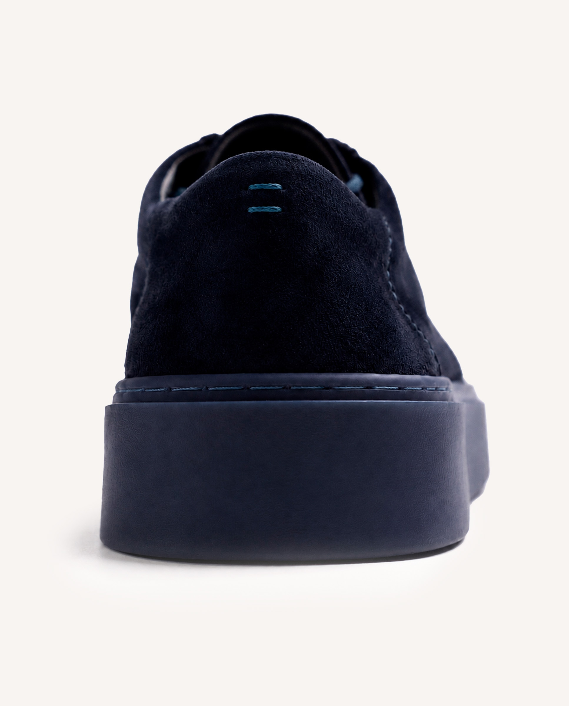 Imagen 4 de Zapatos de cordones de hombre estilo wallabee de piel serraje - Gioseppo - Marino Marino