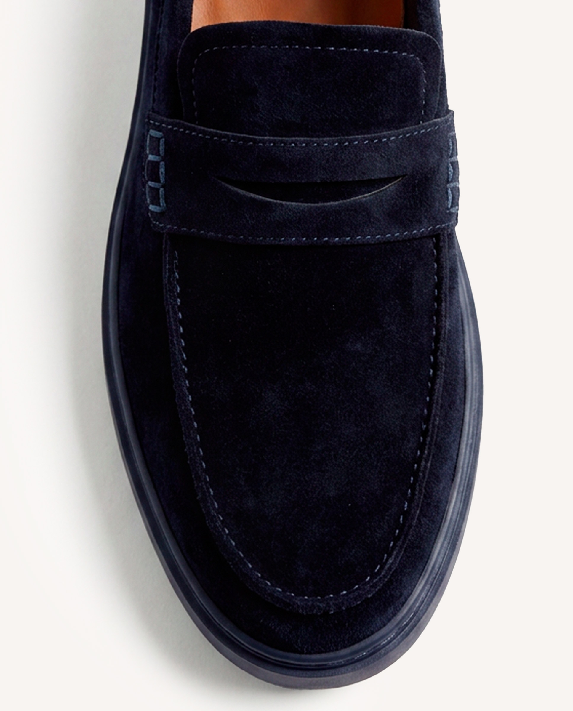 Mocasines de hombre estilo wallabee de piel serraje - Gioseppo - Marino Marino-3