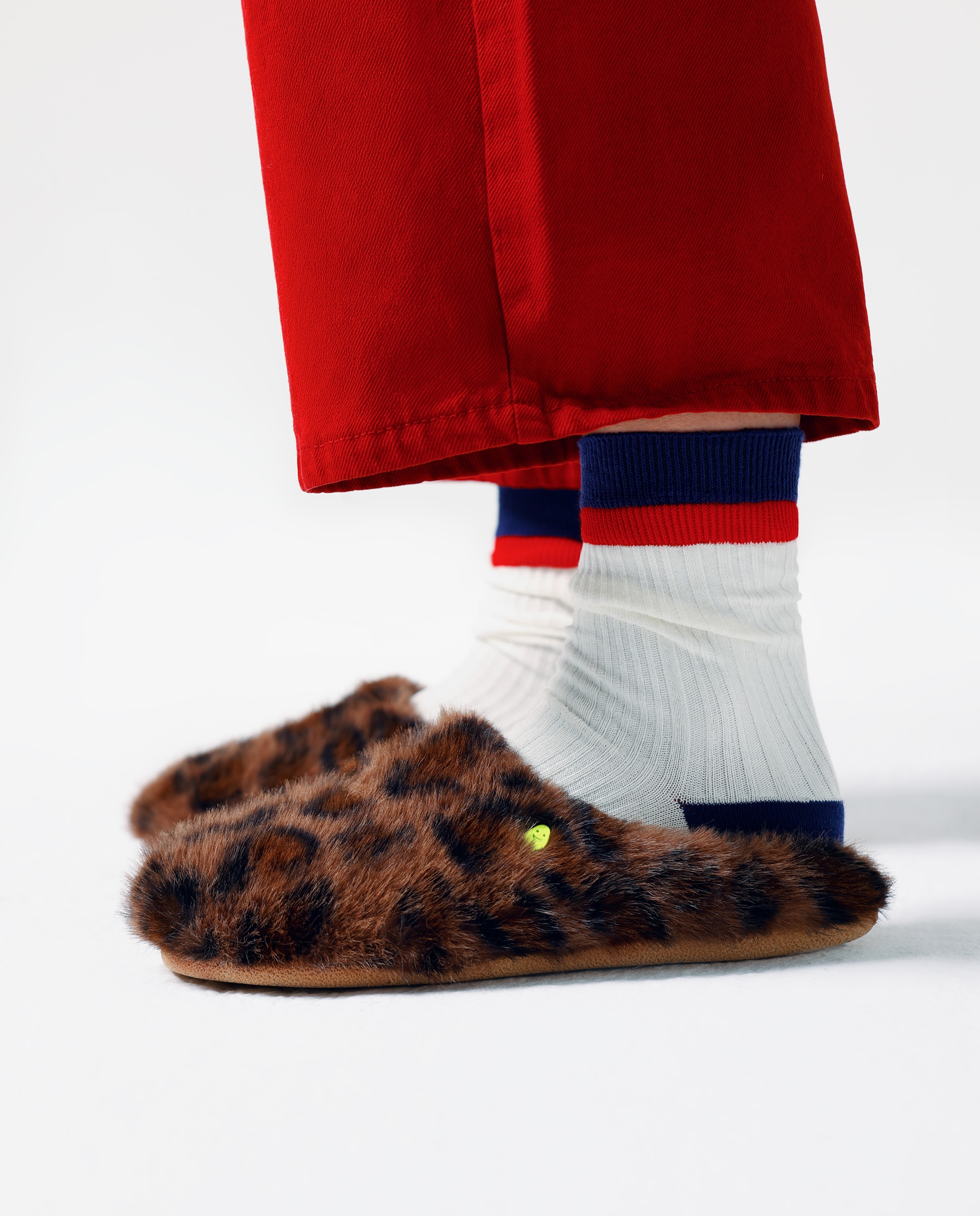 Imagen 6 de Zapatillas de casa de mujer de pelo - Hot Potatoes - Estampado Estampado