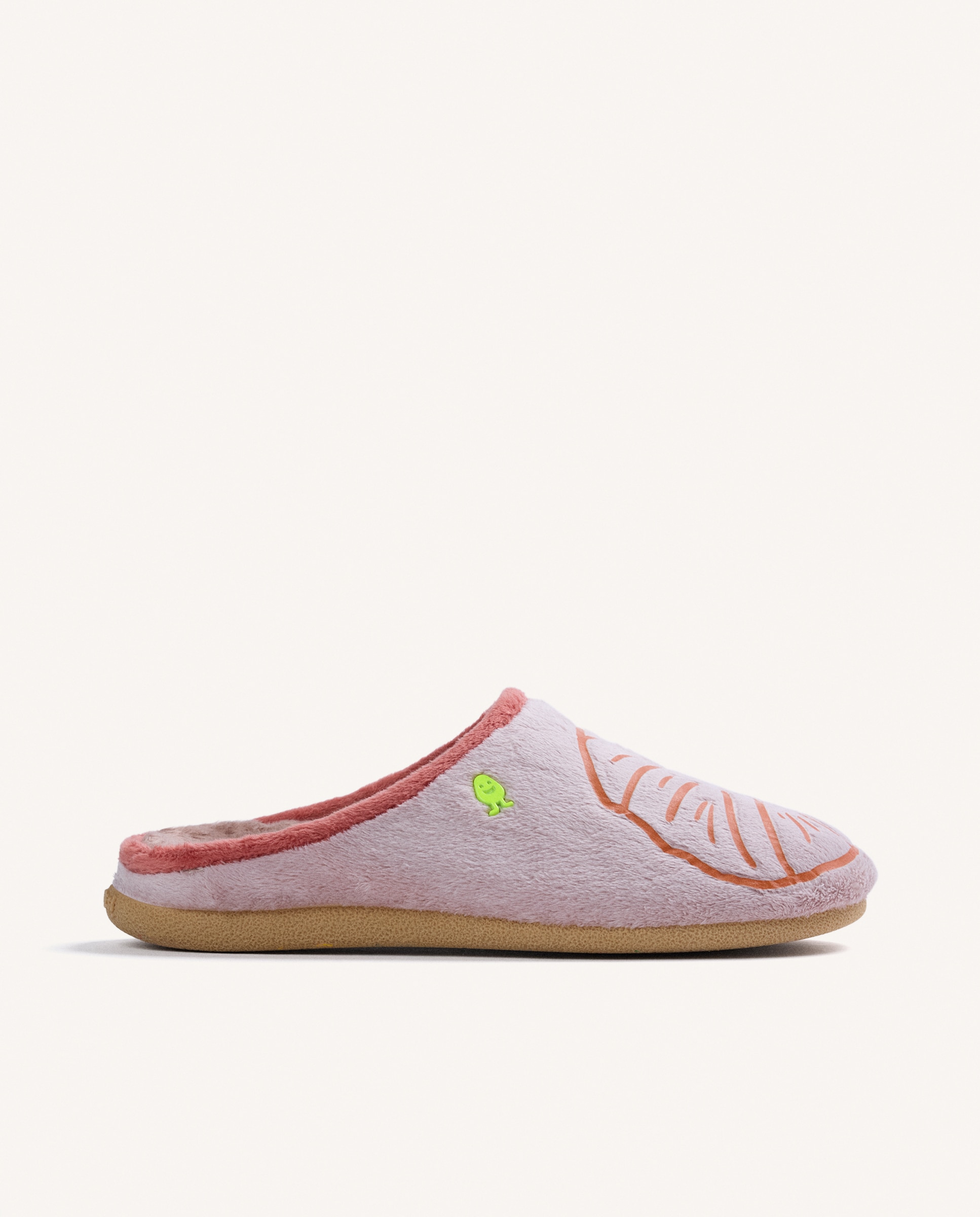 Imagen 1 de Zapatillas de casa de mujer con dibujo - Hot Potatoes - Rosa Rosa