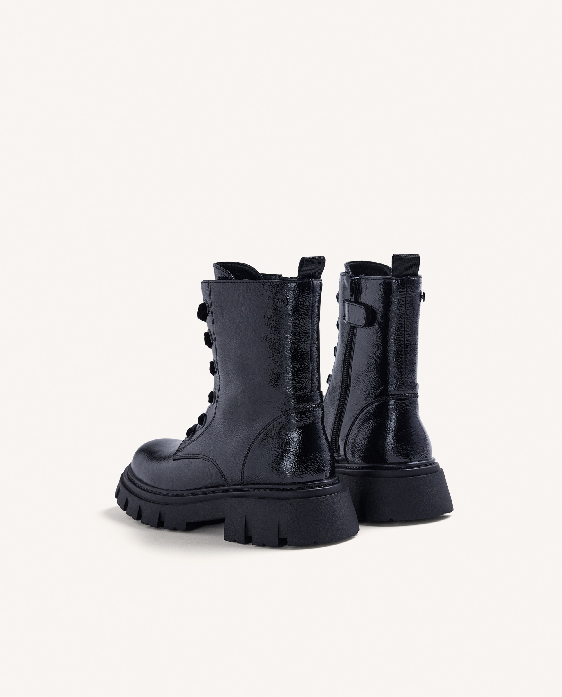 Botas de niña con cremallera lateral - Gioseppo - Negro Negro-4