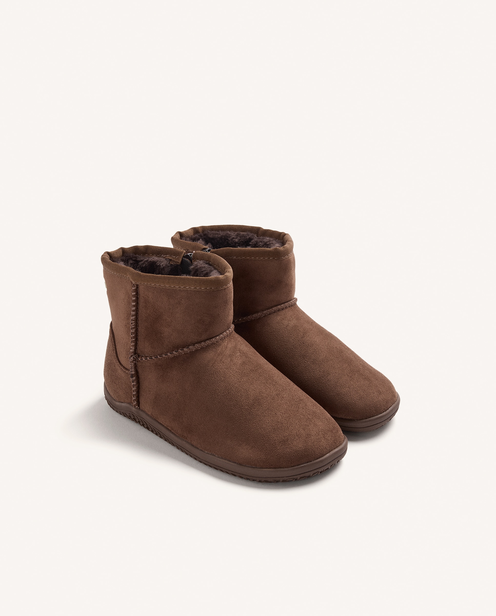 Botas de niña autralianas barefoot con forro de pelo - Gioseppo - Choco Choco-2