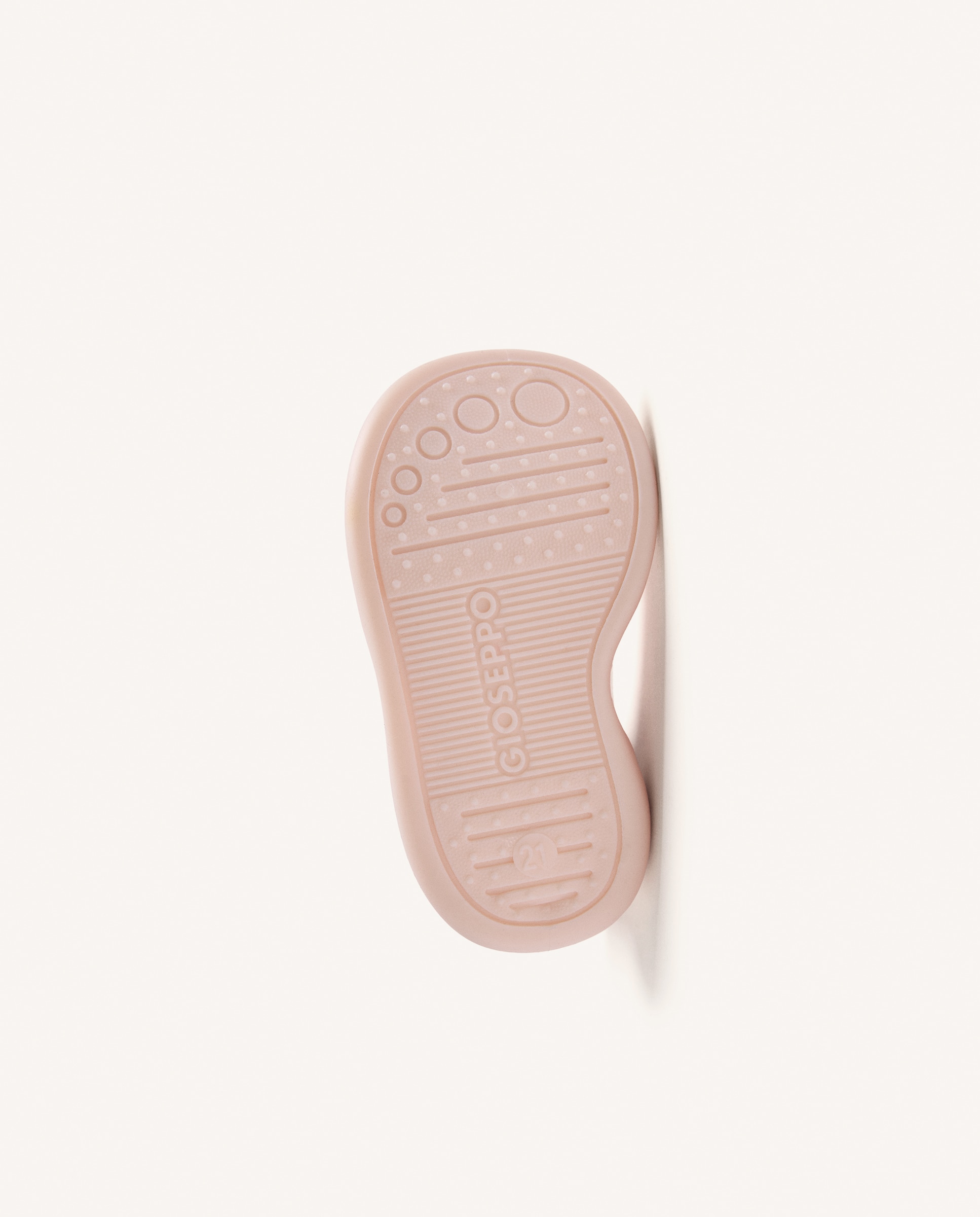 Zapatillas de casa cerradas de bebé niña tipo calcetín con carita de animal - Gioseppo - Coral Coral-4
