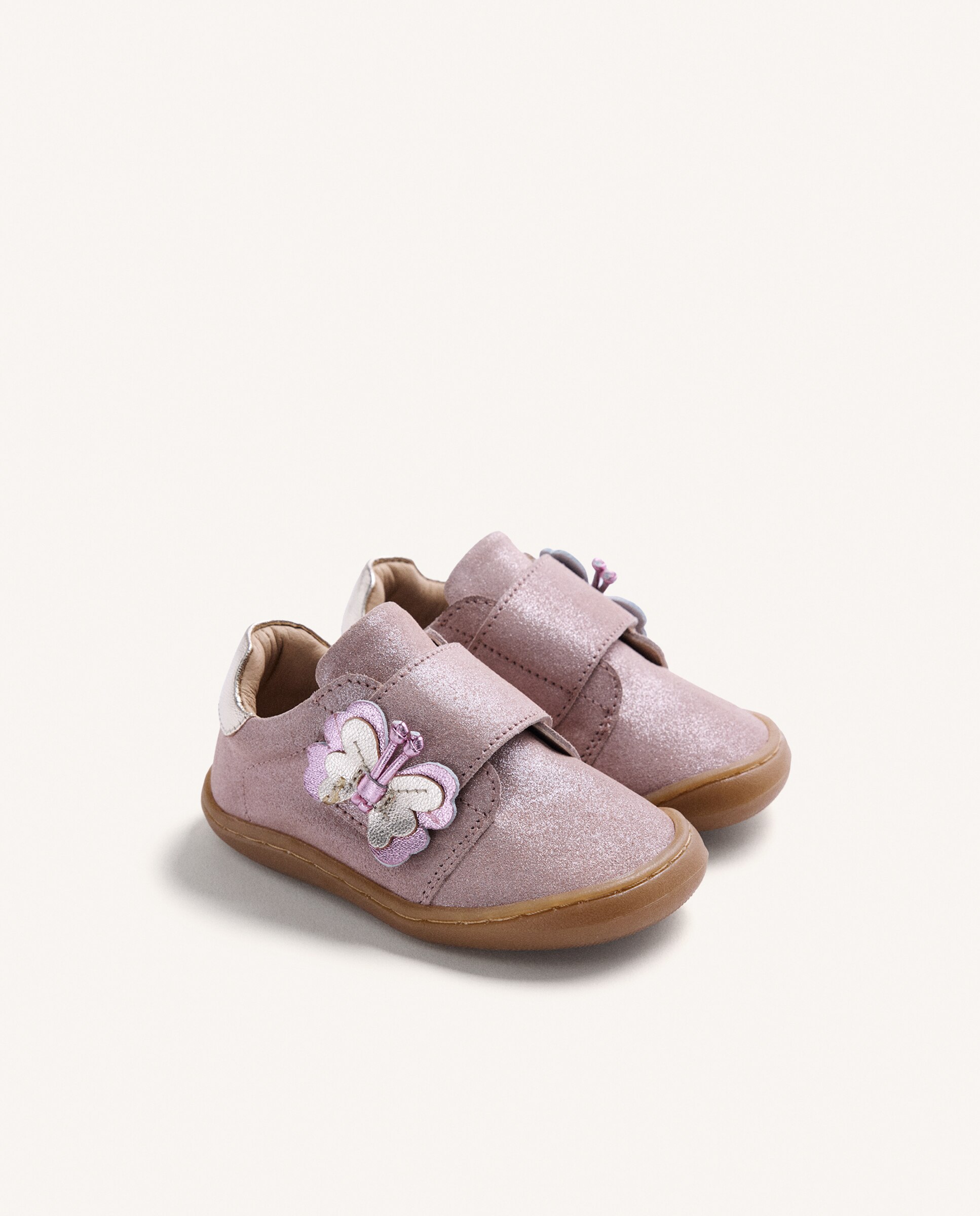 Gioseppo barefoot - zapatillas piel brillo - Rosa Rosa-2