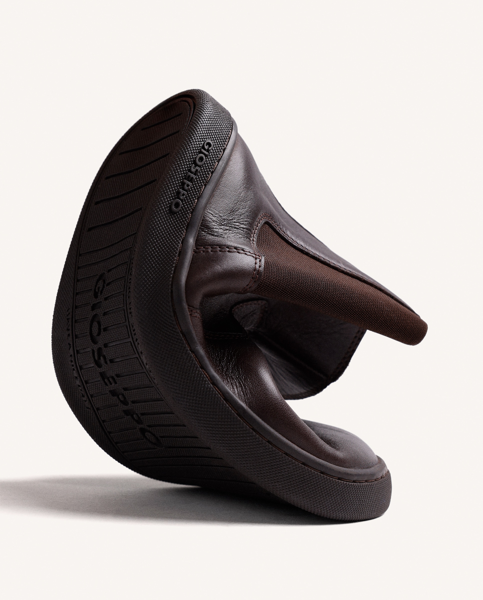 Botines básicos de mujer de piel con caña flexible barefoot - Gioseppo - Choco Choco-4