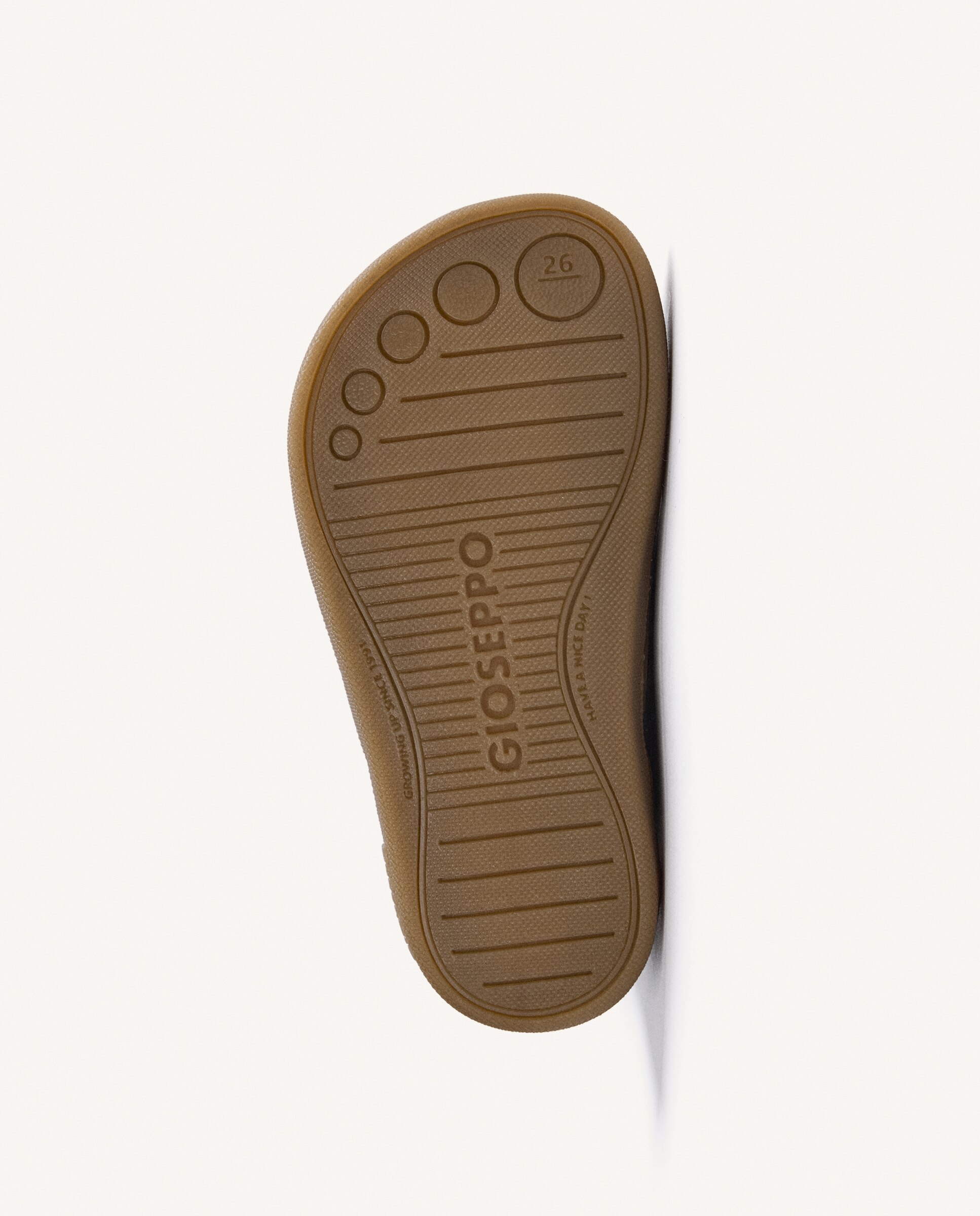 Botines de niña de piel con detalle de mariposa barefoot - Gioseppo - Choco Choco-4