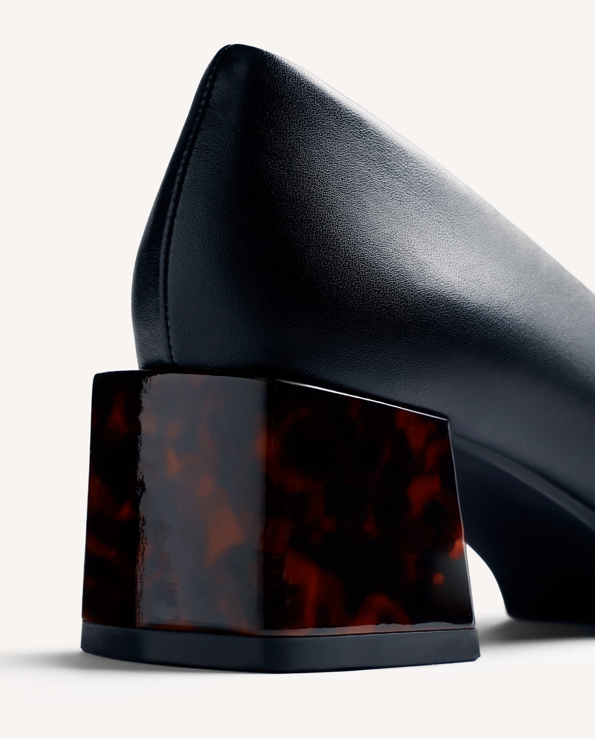 Zapatos de salón de mujer con contraste de tacón - Gioseppo - Marrón Marrón-5