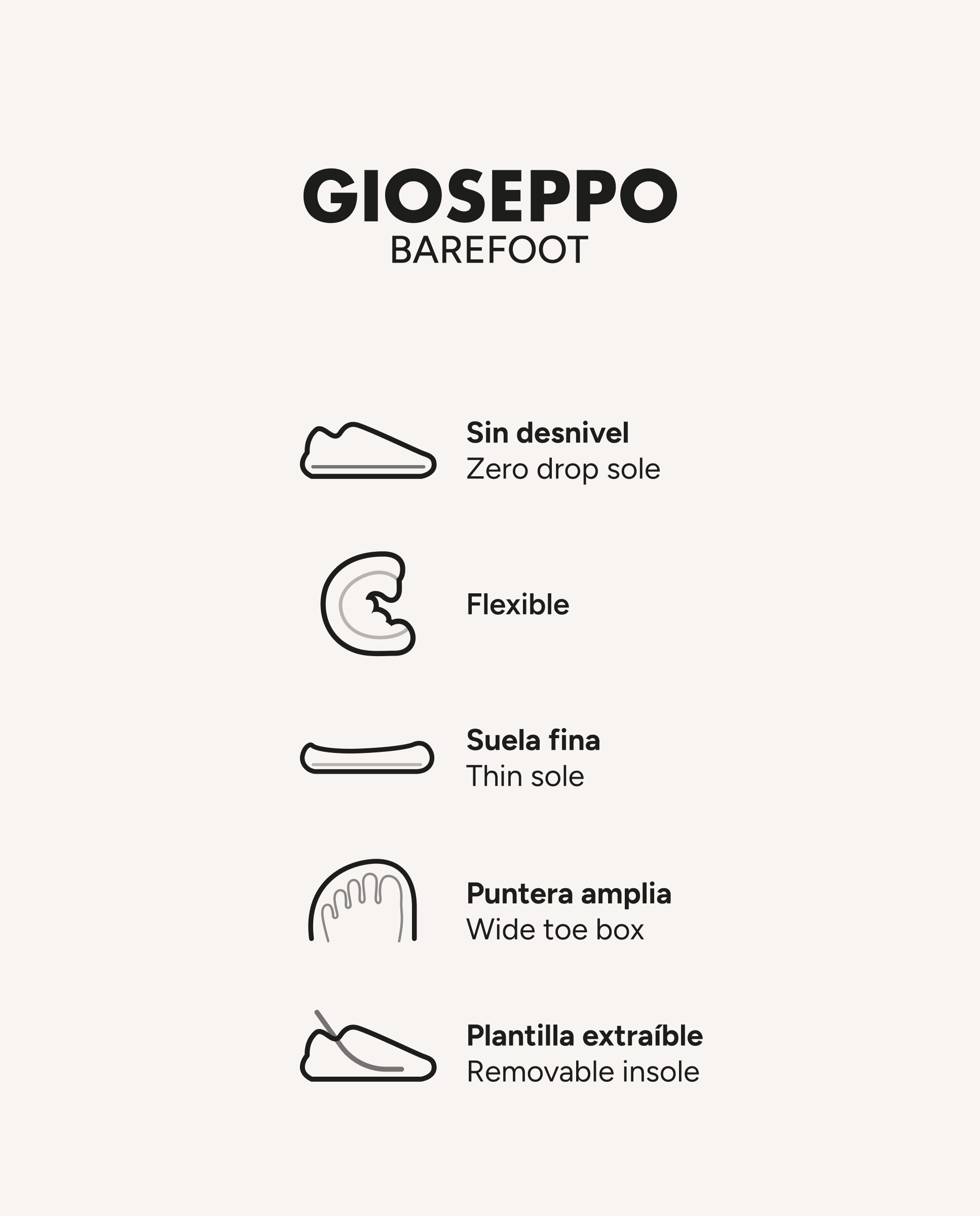 Botas de pelo de mujer estilo australianas barefoot - Gioseppo - Cuero Cuero-5