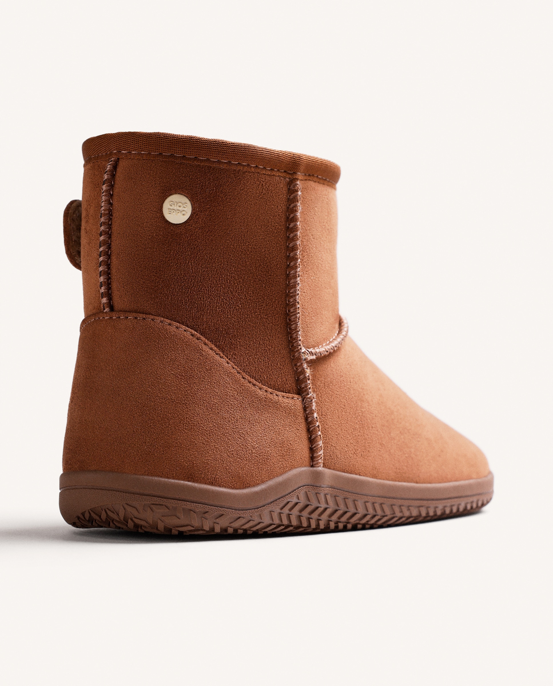 Botas de pelo de mujer estilo australianas barefoot - Gioseppo - Choco Choco-4