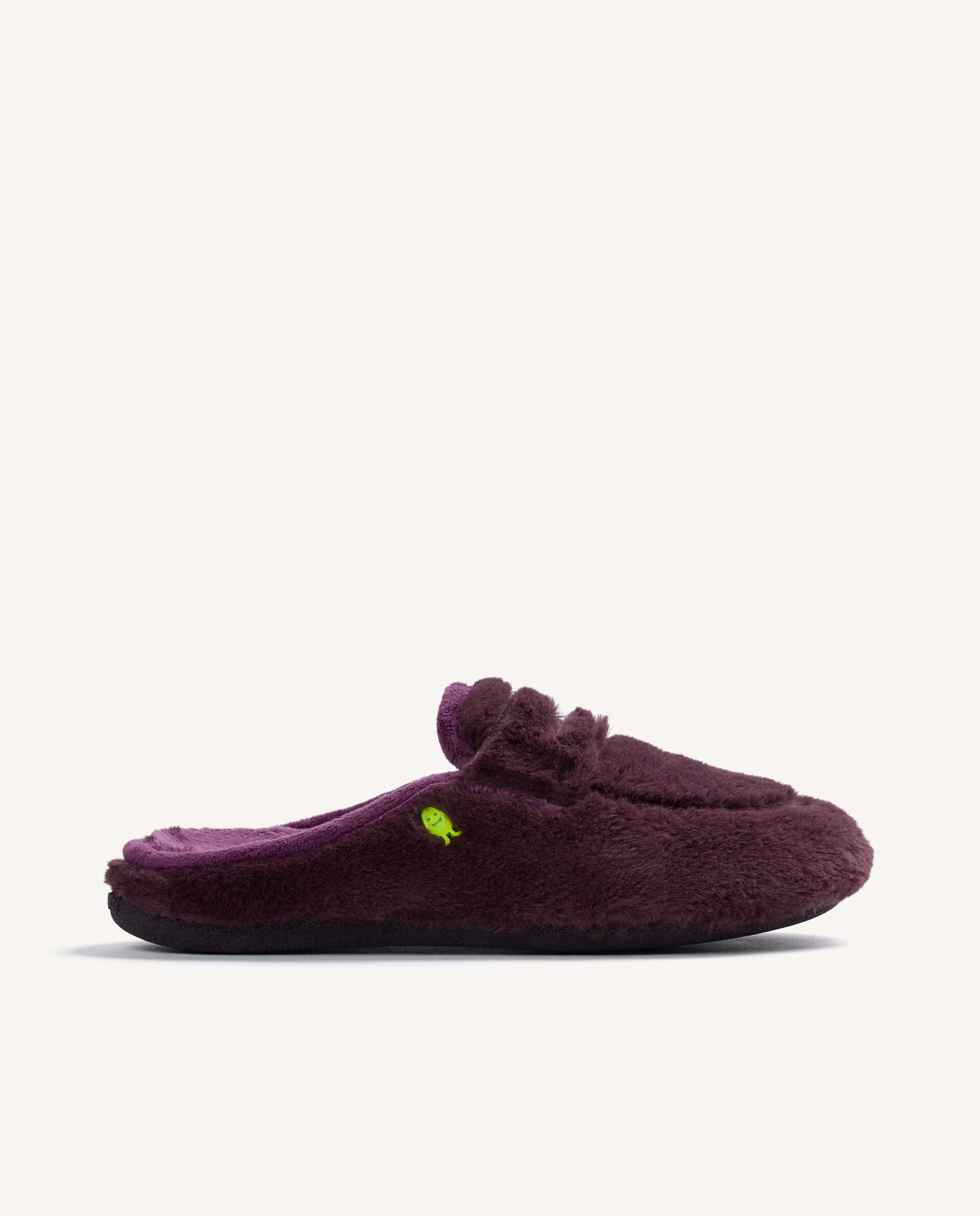 Zapatillas de casa de mujer tipo mocasines de bamara - Hot Potatoes - Burdeos Burdeos-1