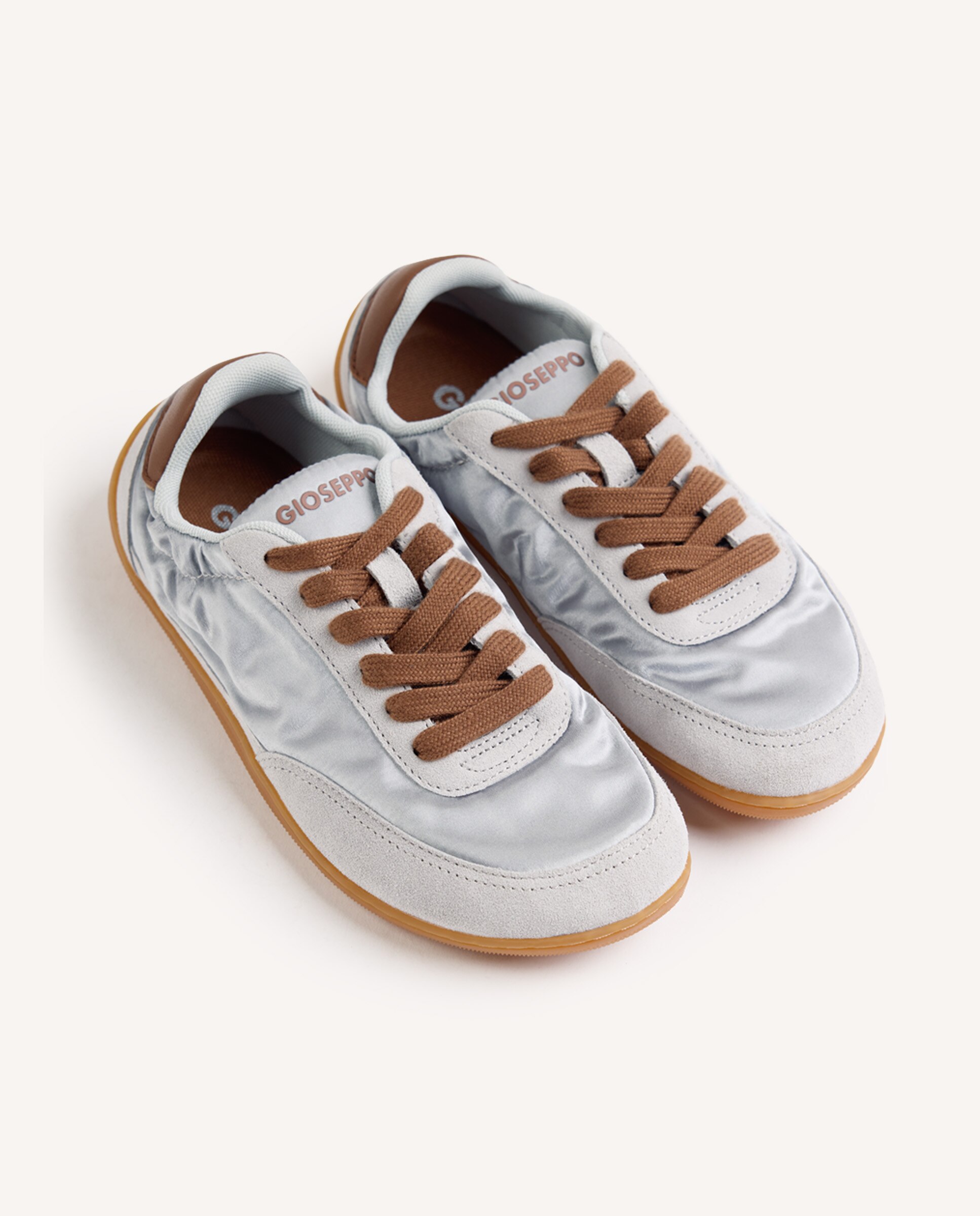 Zapatillas deportivas de mujer de piel barefoot - Gioseppo - Azul Azul-4