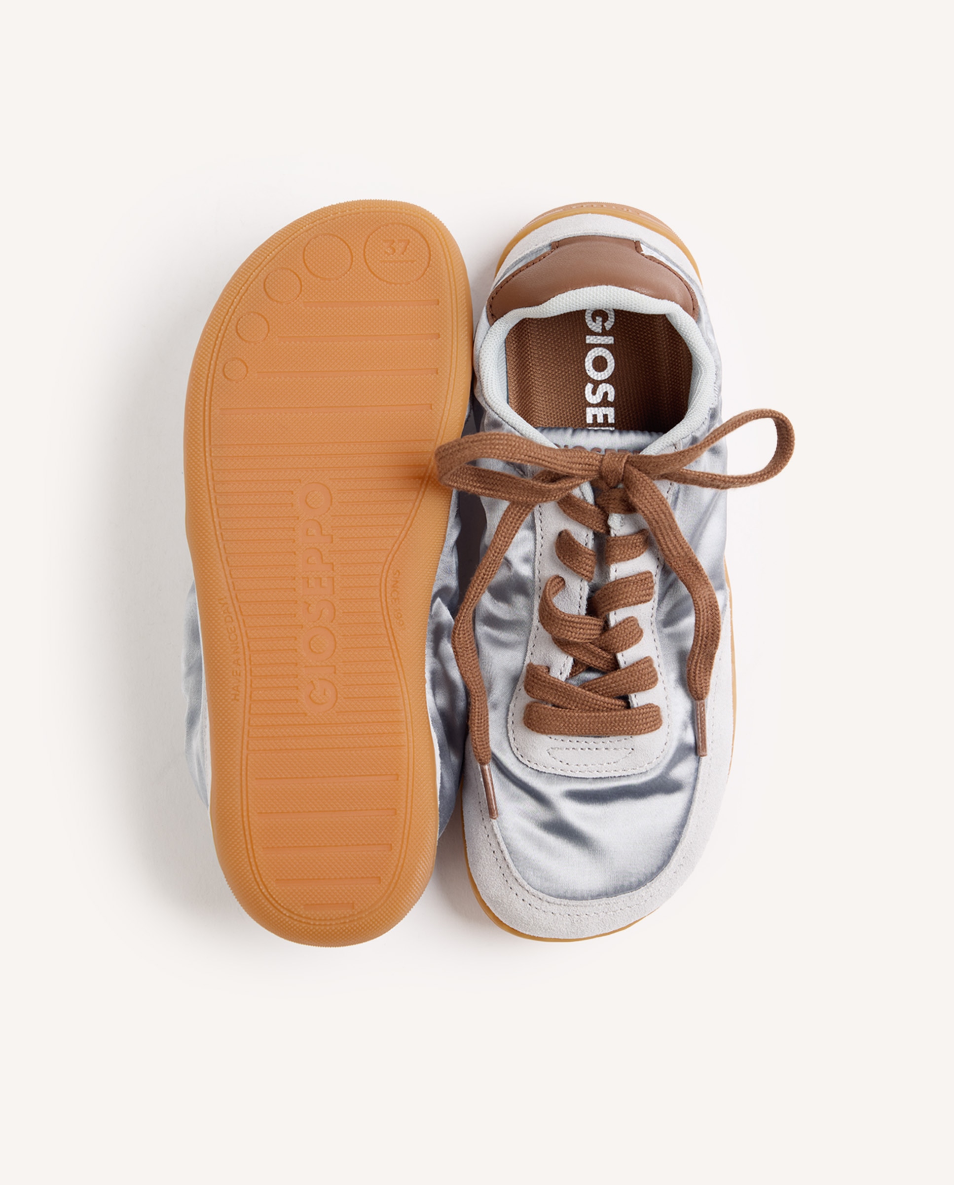 Zapatillas deportivas de mujer de piel barefoot - Gioseppo - Azul Azul-6