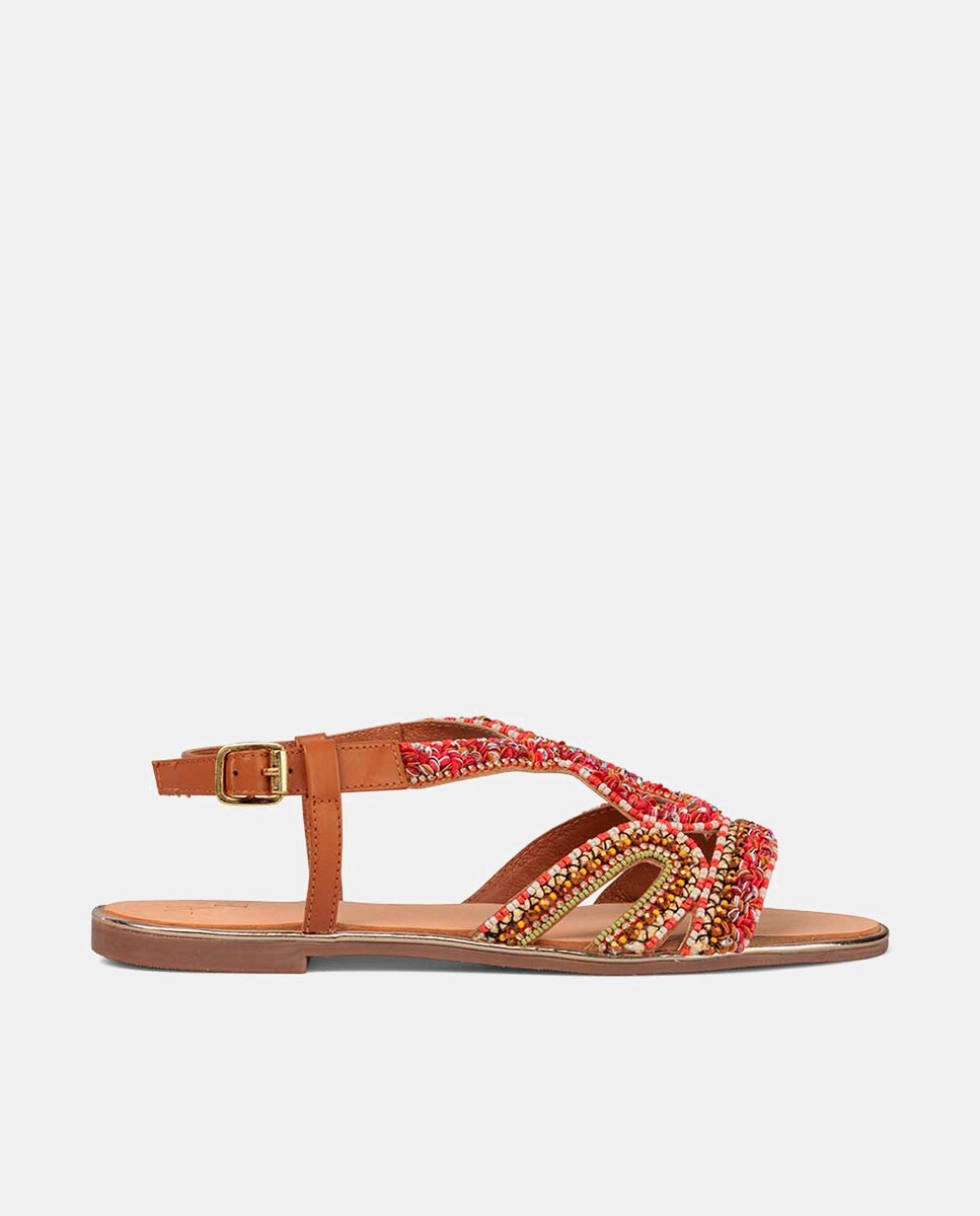 Chanclas De Mujer Sandalias Planas De Mujer Con Puntera Redonda Y