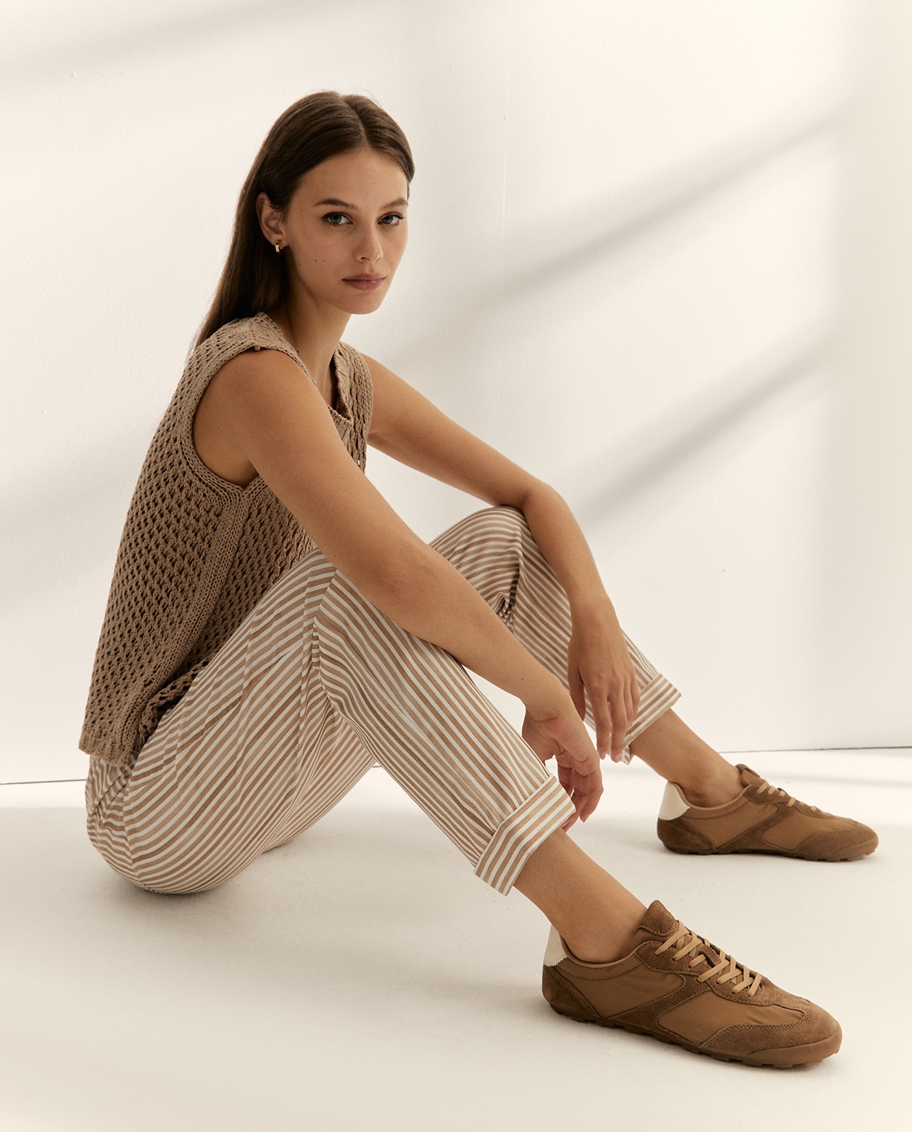 Paz Torras - Pantalones rectos de mujer tobillero.