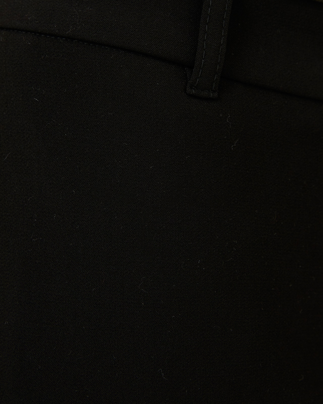 Pantalón recto de mujer corte básico - Paz Torras - Negro Negro-5