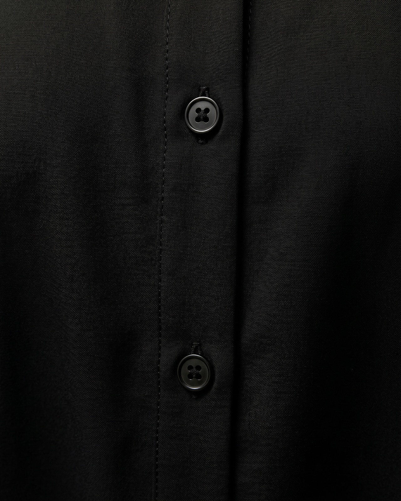 Camisa de mujer básica punto liso - Paz Torras - Negro Negro-5