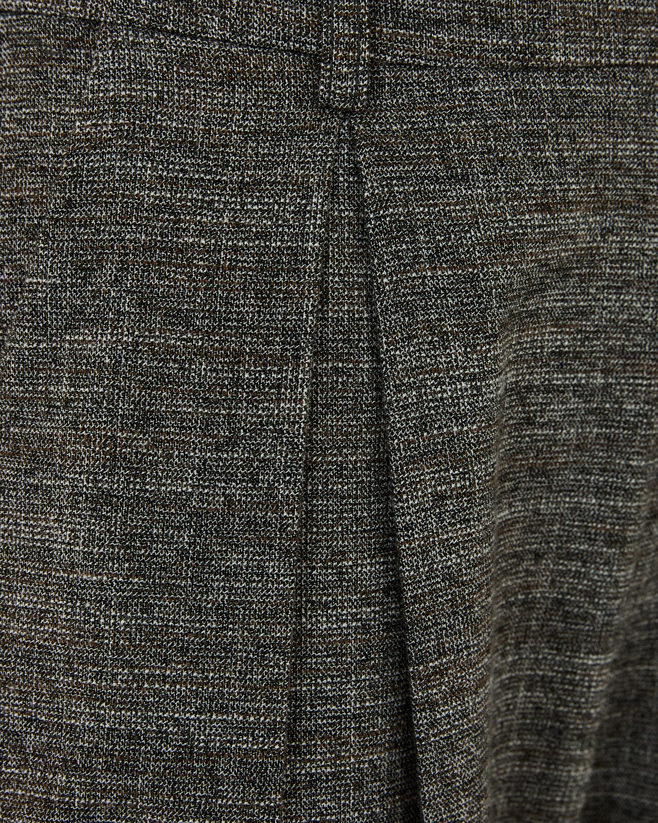Pantalón ancho de mujer con pinzas cintura elástica - Paz Torras - Gris Gris-5