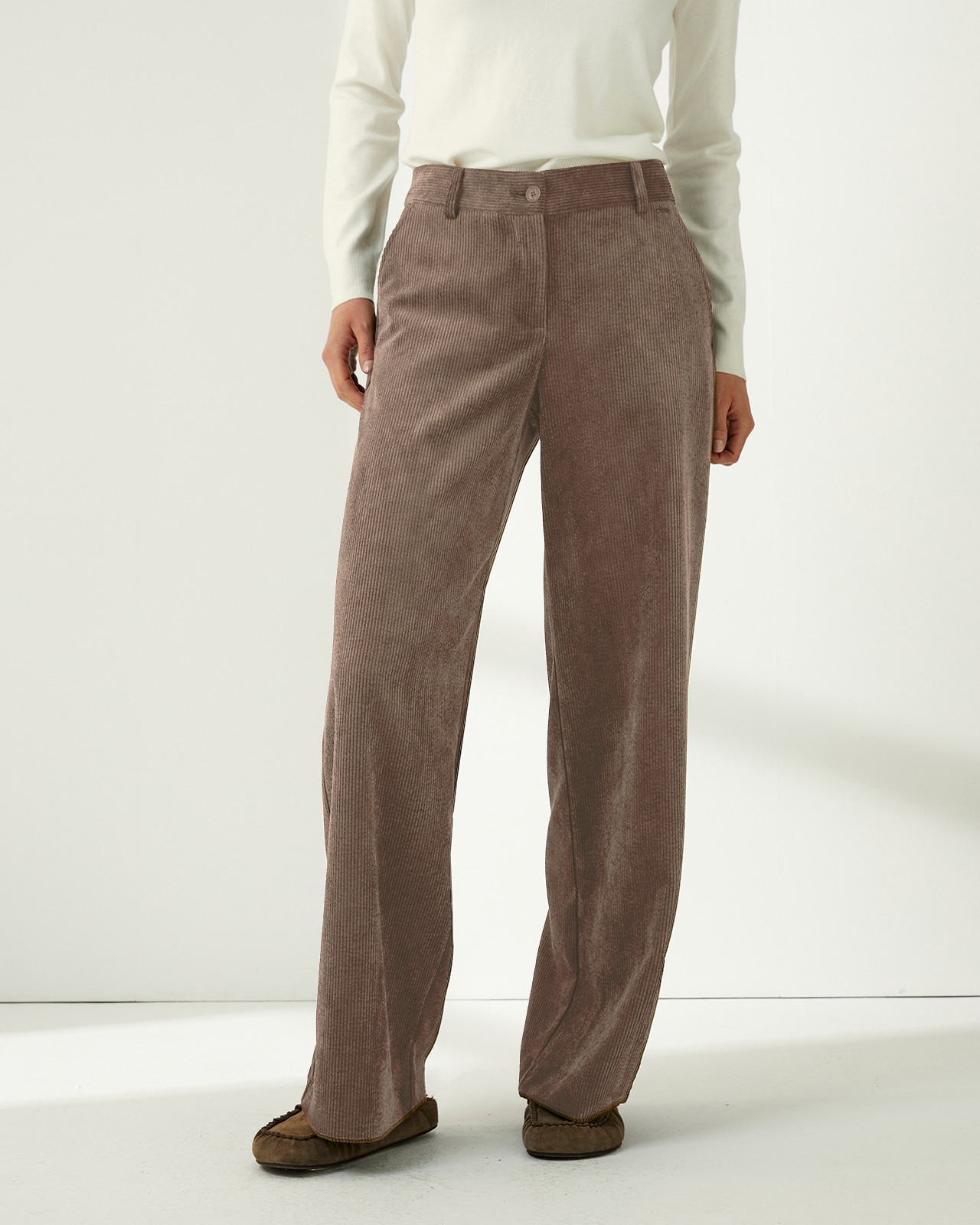 Imagen 2 de Pantalón recto de mujer de pana - Paz Torras - Topo Topo