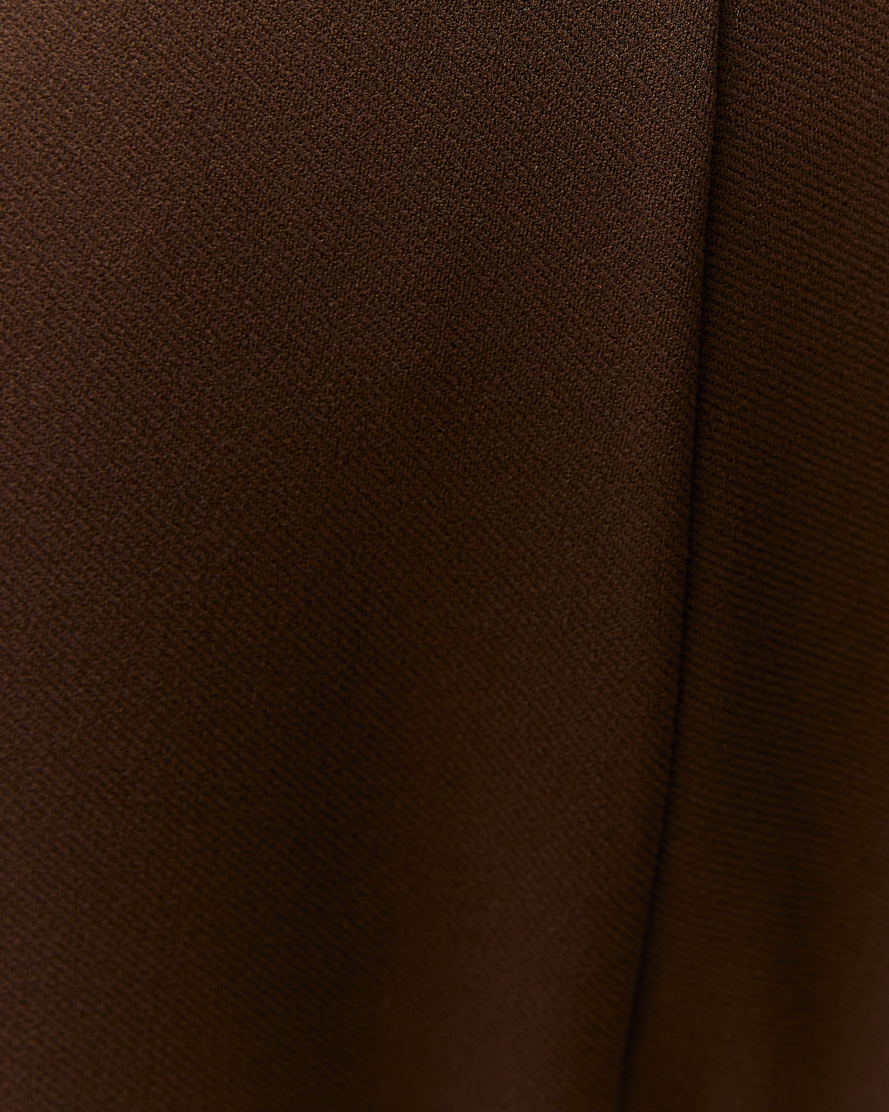 Pantalón recto de mujer punto liso cintura elástica - Paz Torras - Marrón oscuro Marrón oscuro-5