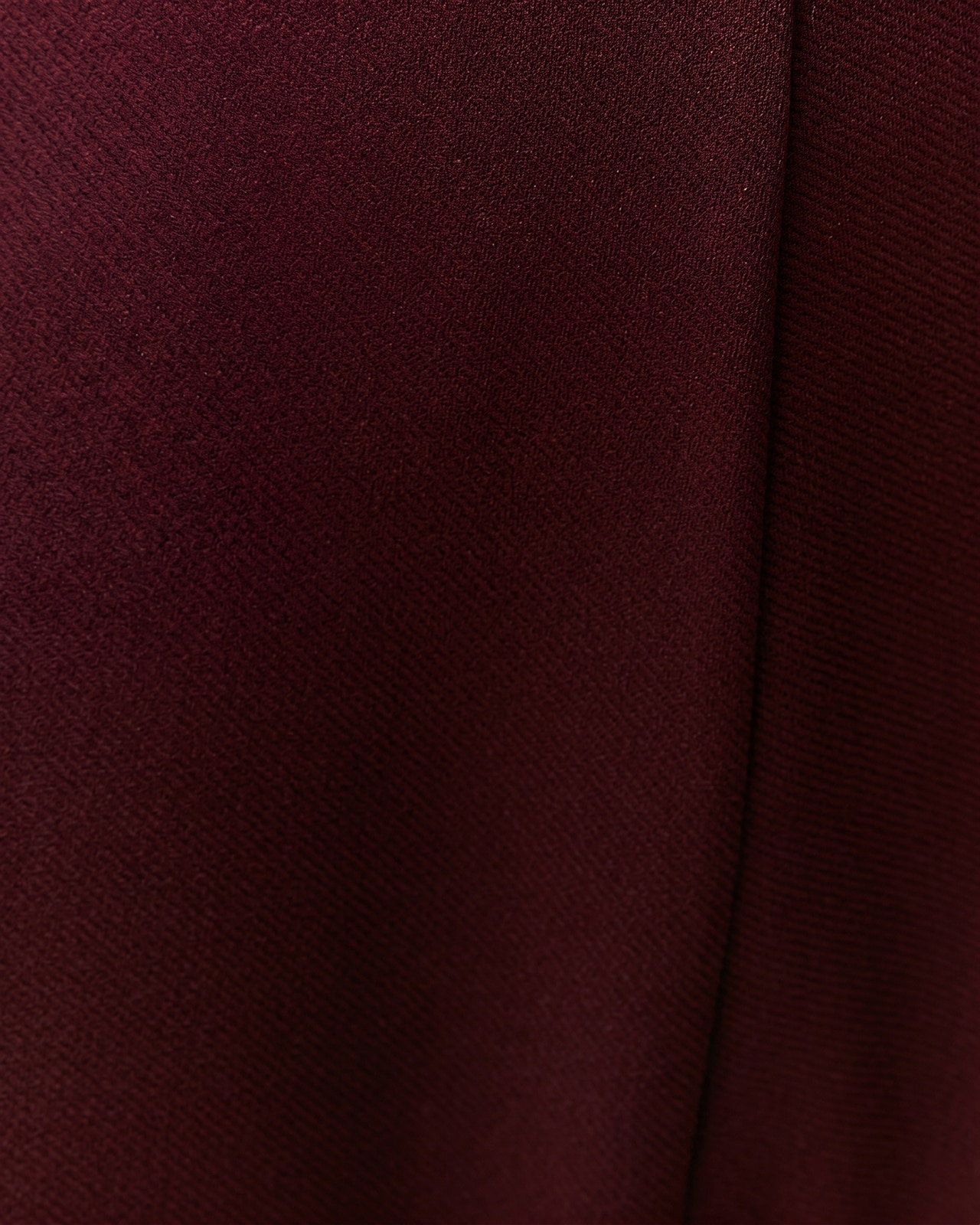 Pantalón recto de mujer punto liso cintura elástica - Paz Torras - Granate Granate-5