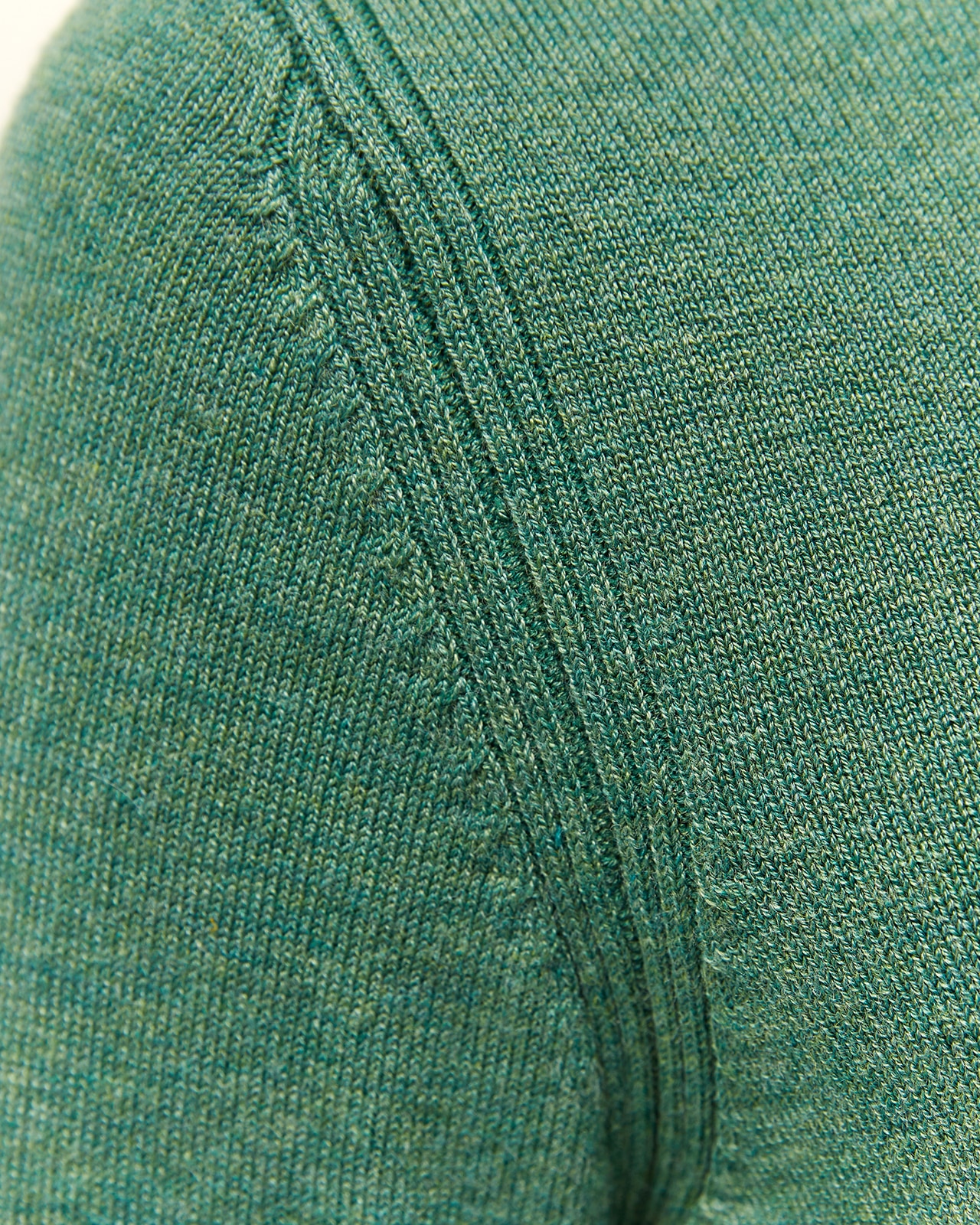 Jersey de mujer punto fino cuello alto - Paz Torras - Verde Verde-5