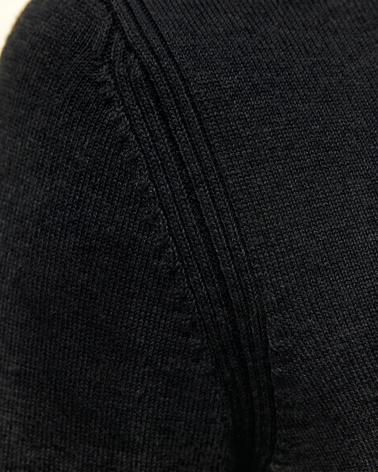Jersey de mujer punto fino cuello alto - Paz Torras - Negro Negro-5