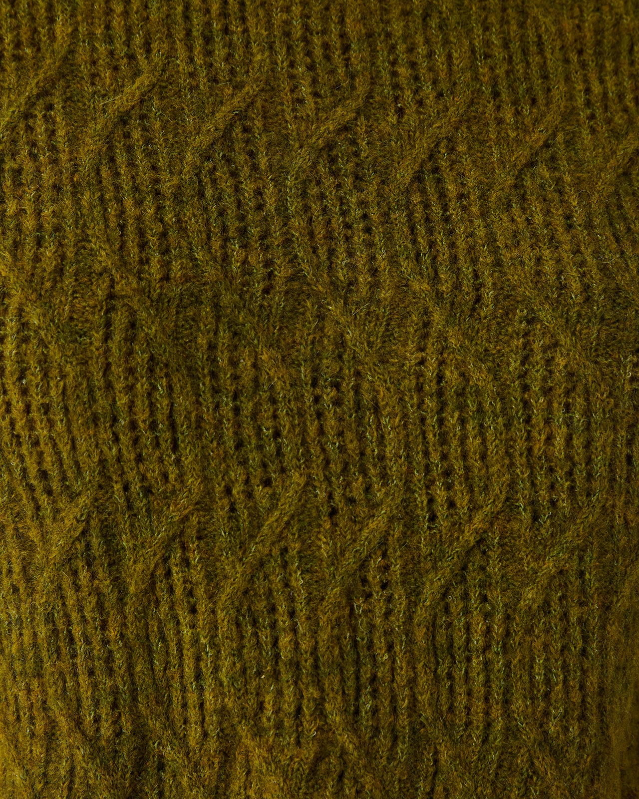 Jersey de mujer cuello redondo punto fantasía - Paz Torras - Verde Verde-5