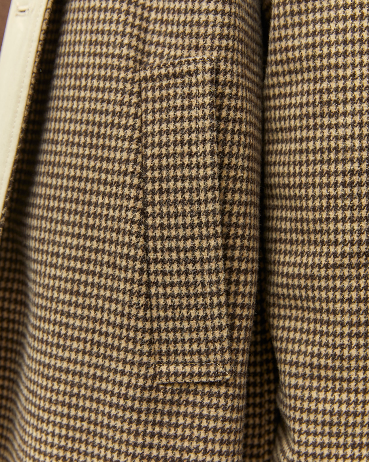 Gabardina larga de mujer reversible - Paz Torras - Crudo Crudo-5