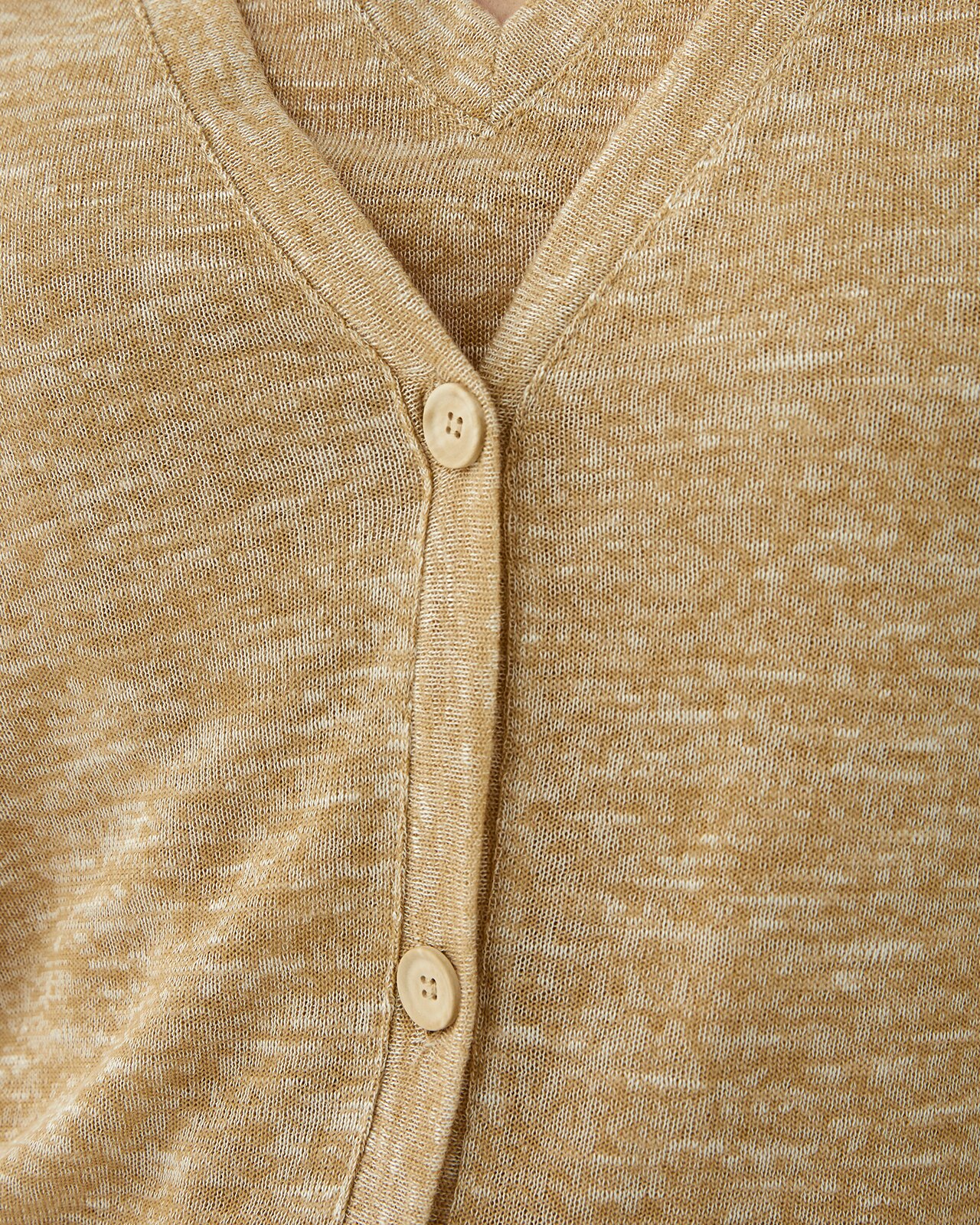 Camiseta de mujer efecto twinset - Paz Torras - Beige Beige-5