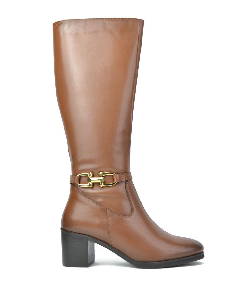 Shops botas caramelo mujer