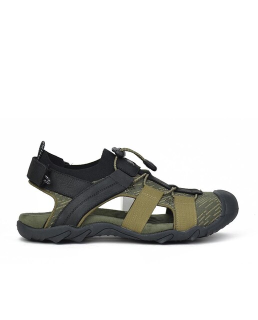 Imagen 0 de Sandalias de hombre estilo cangrejeras con puntera cerrada