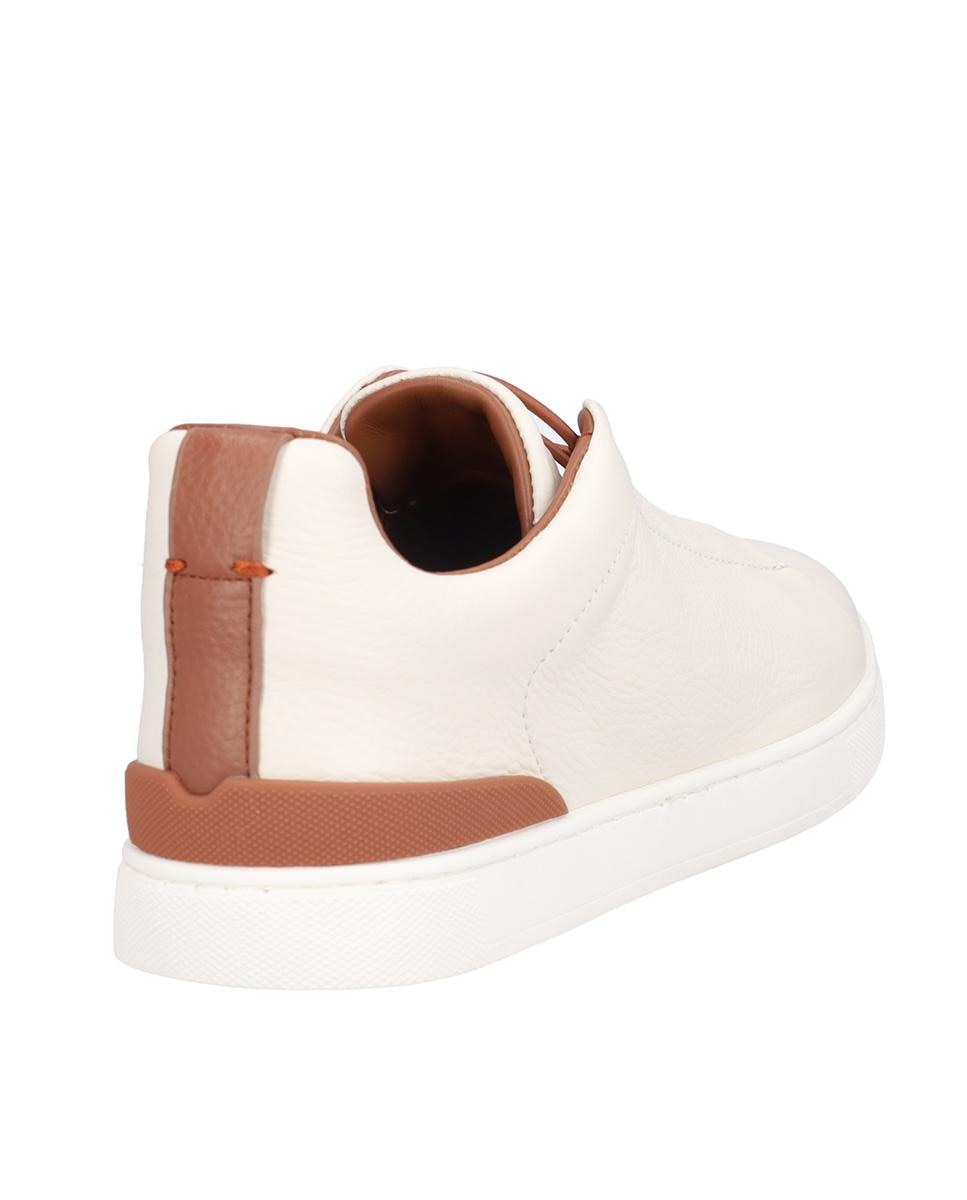 caballero sport piel con cordones elásticos - Kangaroos - Blanco Blanco-6