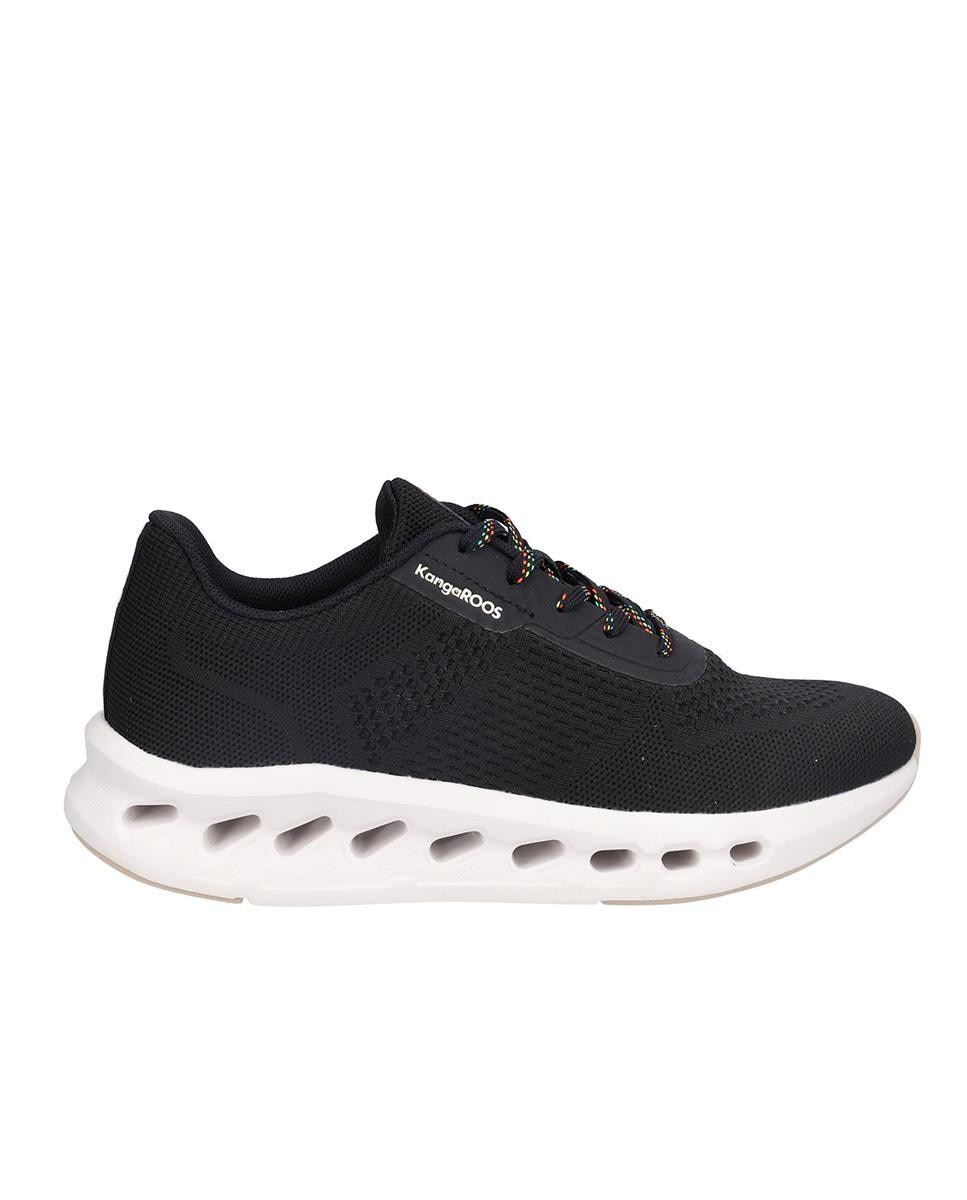 Kangaroos - Zapatillas deportivas de mujer con cierre de cordones y suela a contraste.
